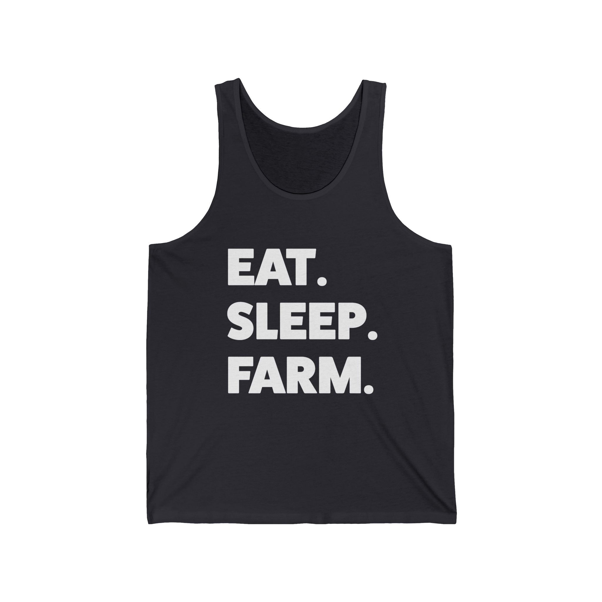 Homestead Men's Tank - EAT. SLEEP. FARM | Tank Top by atgodanddesigns