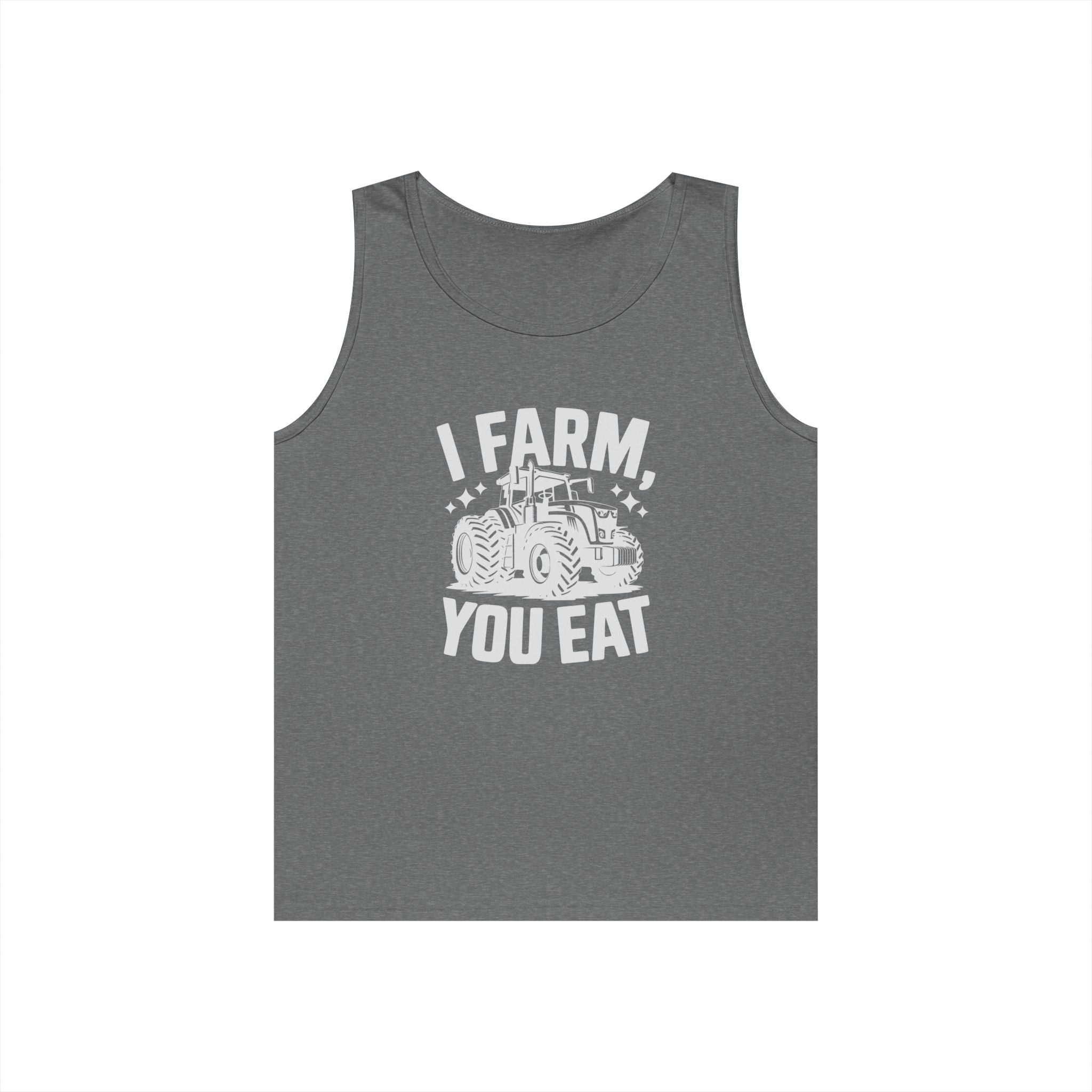 Homestead Men's Tank - I Farm, You Eat | Tank Top by atgodanddesigns