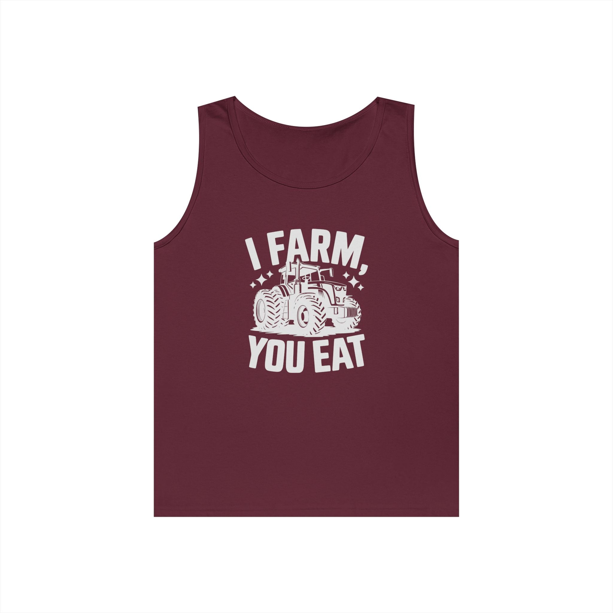 Homestead Men's Tank - I Farm, You Eat | Tank Top by atgodanddesigns