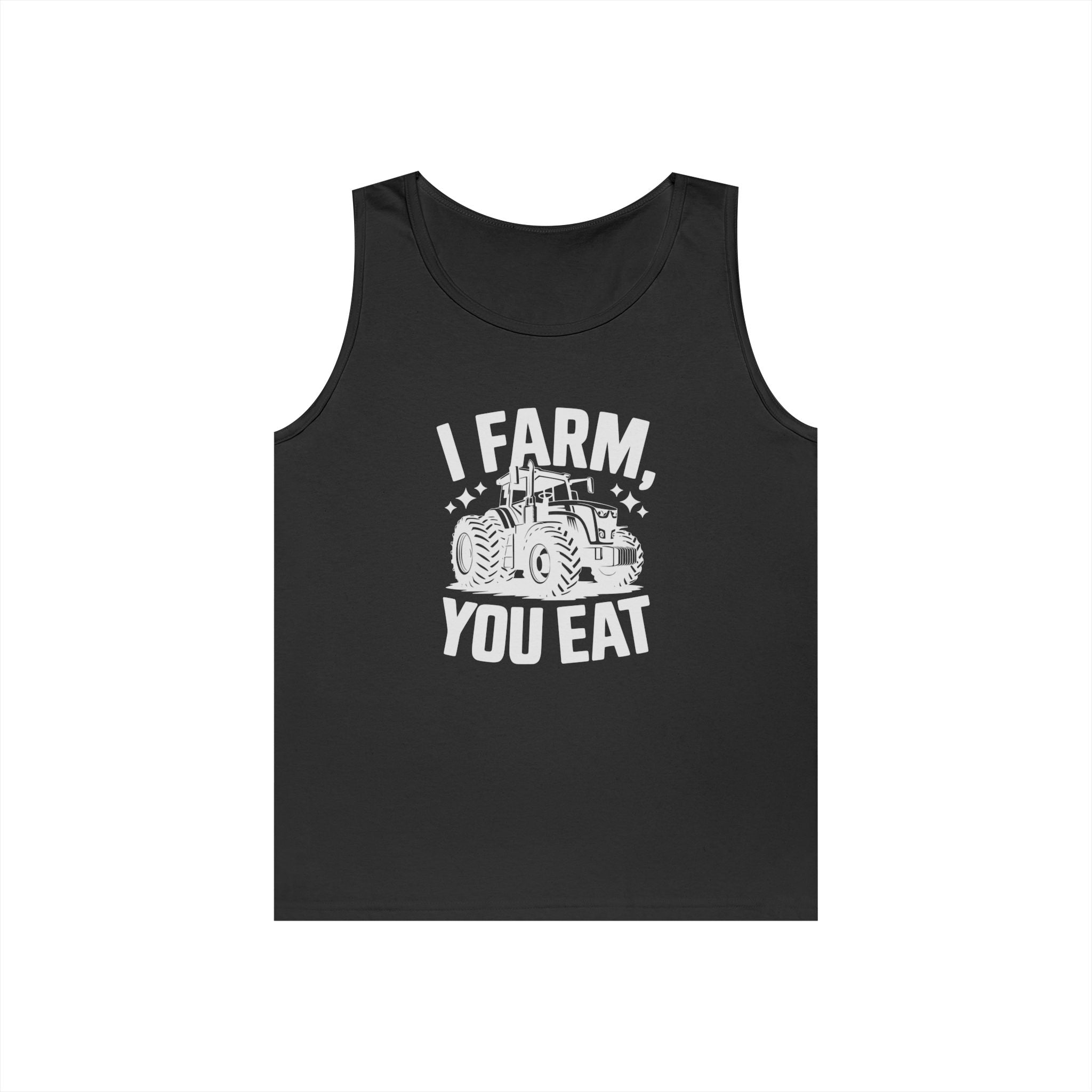 Homestead Men's Tank - I Farm, You Eat | Tank Top by atgodanddesigns