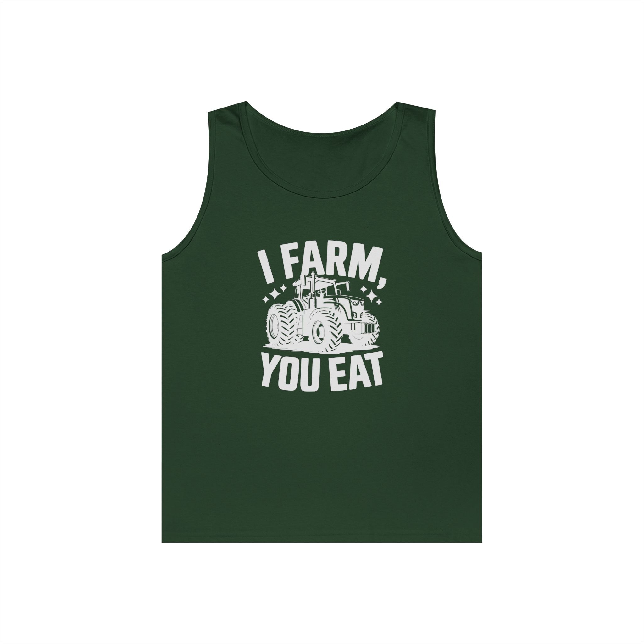Homestead Men's Tank - I Farm, You Eat | Tank Top by atgodanddesigns