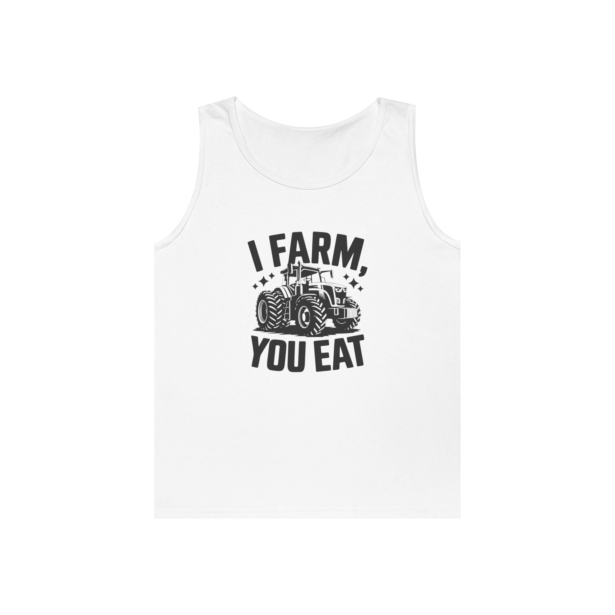 Homestead Men's Tank - I Farm, You Eat | Tank Top by atgodanddesigns