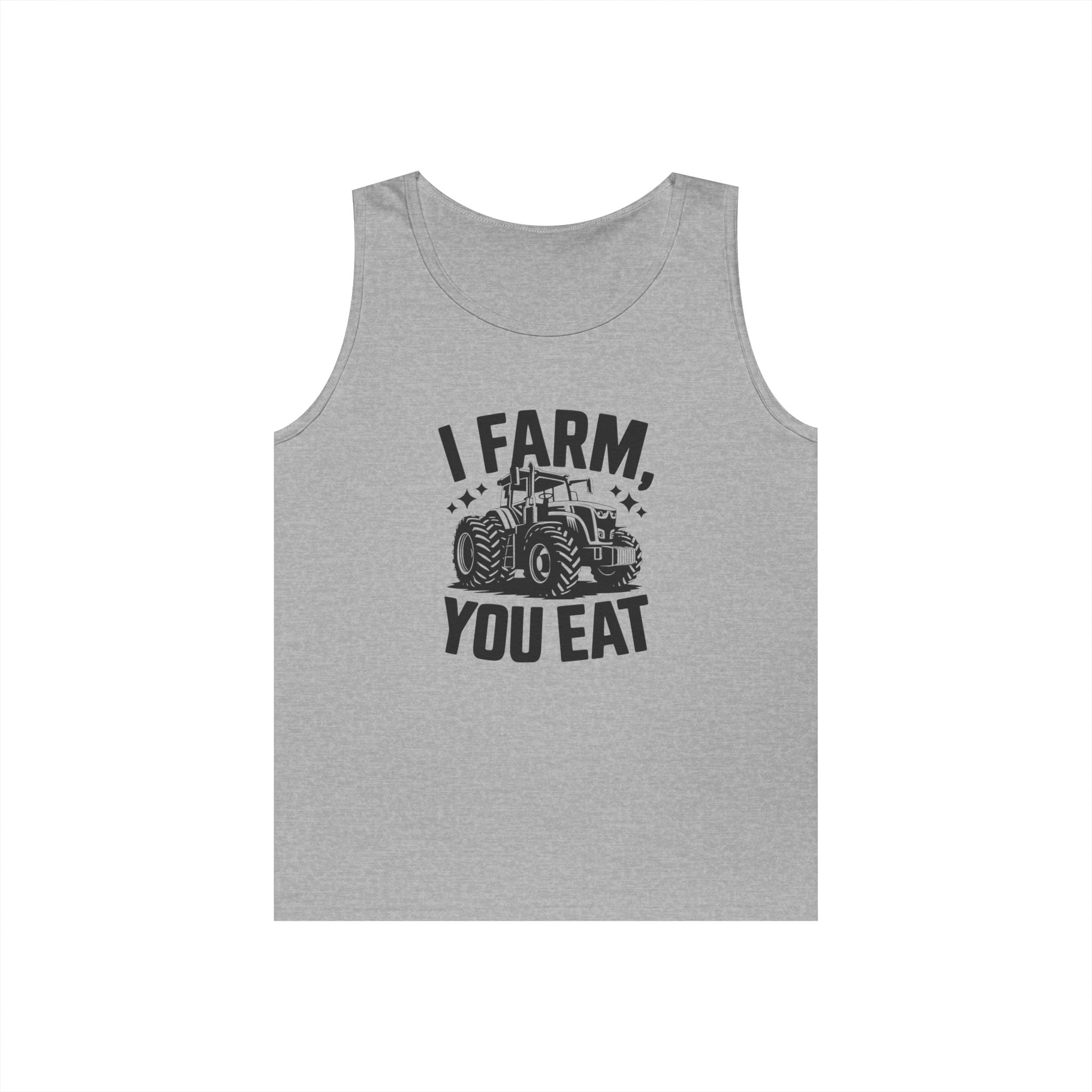 Homestead Men's Tank - I Farm, You Eat | Tank Top by atgodanddesigns