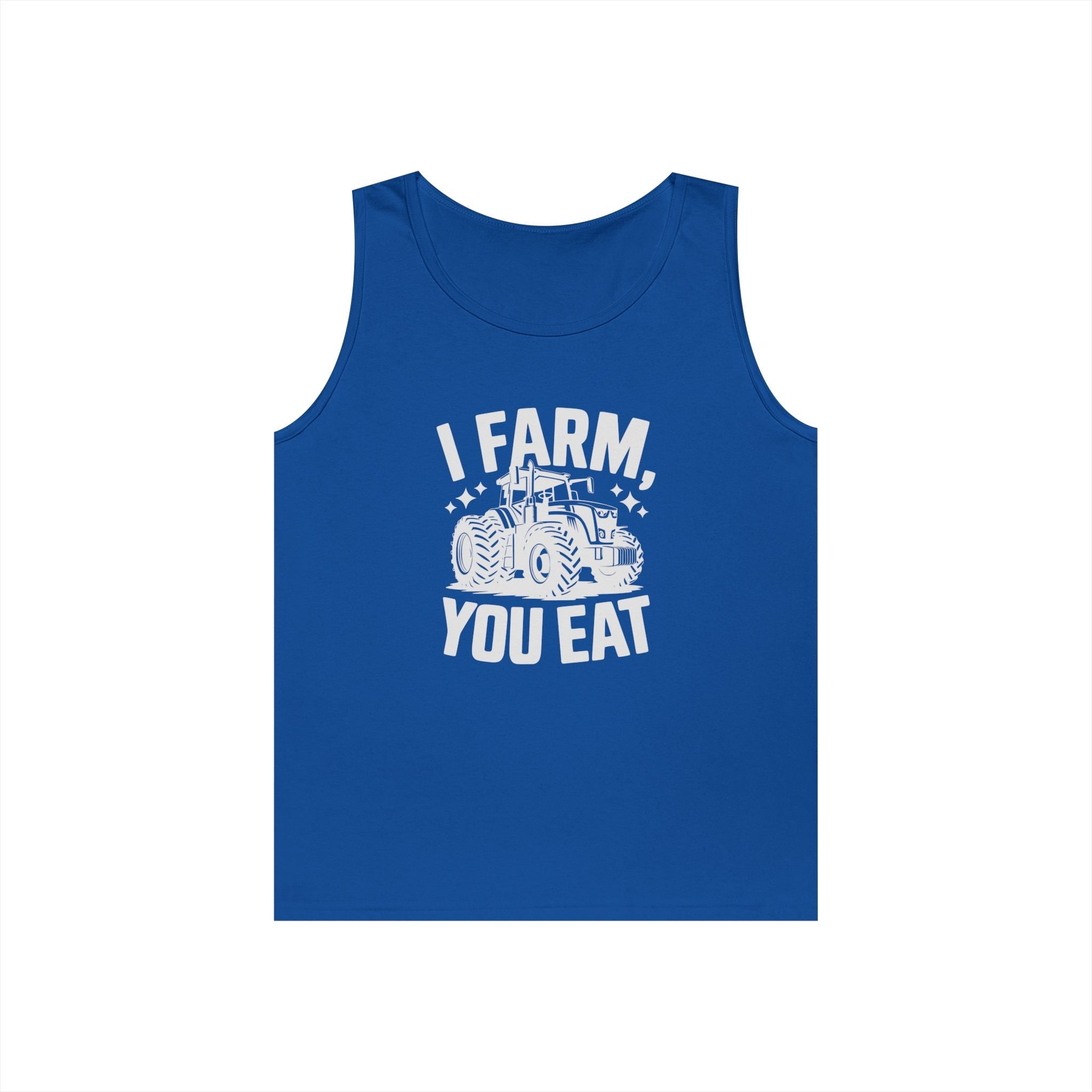 Homestead Men's Tank - I Farm, You Eat | Tank Top by atgodanddesigns