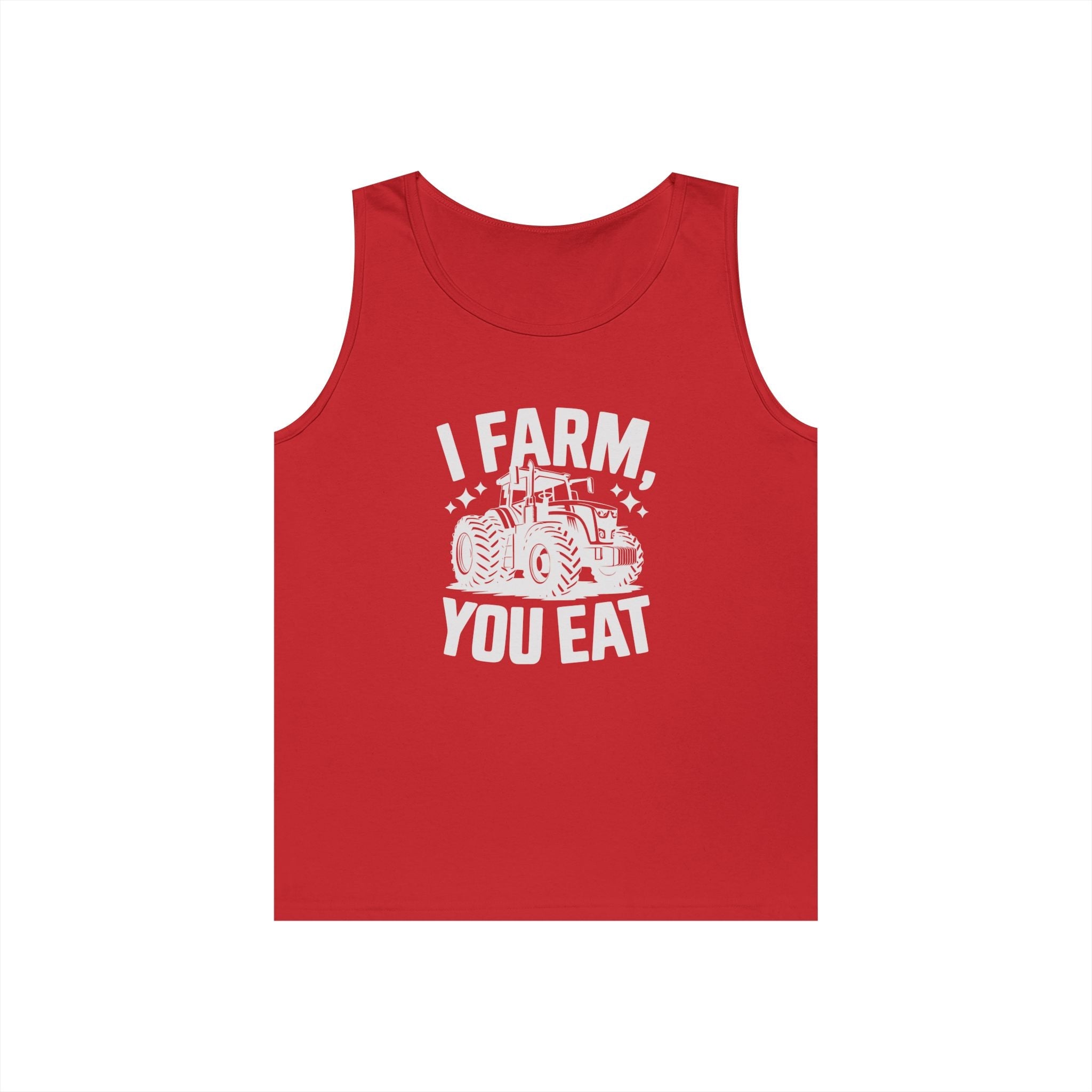 Homestead Men's Tank - I Farm, You Eat | Tank Top by atgodanddesigns