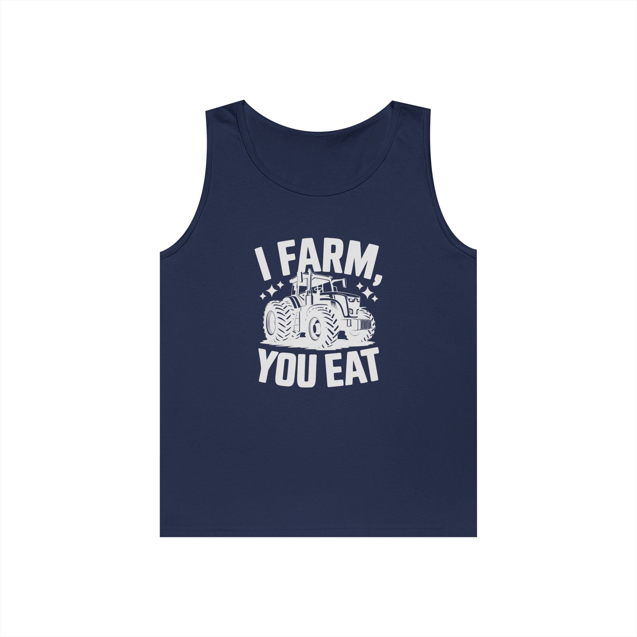 Homestead Men's Tank - I Farm, You Eat | Tank Top by atgodanddesigns
