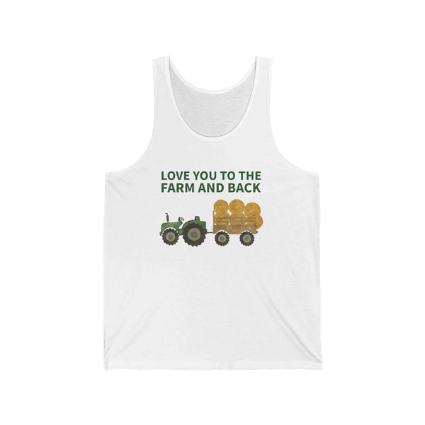 Homestead Men's Tank - Love You To The Farm And Back | Tank Top by atgodanddesigns
