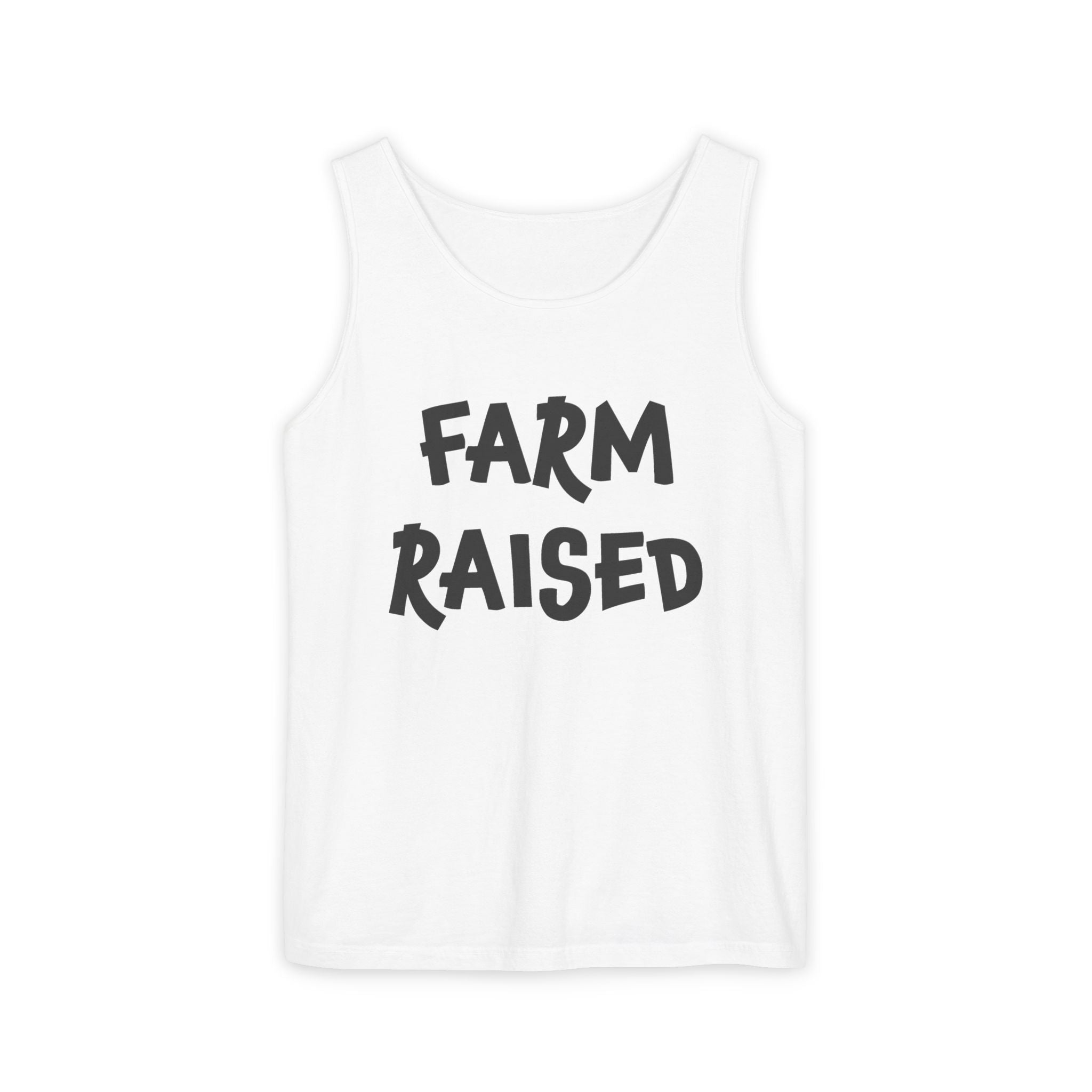 Homestead Men's Tank Top - Farm Raised | Tank Top by atgodanddesigns