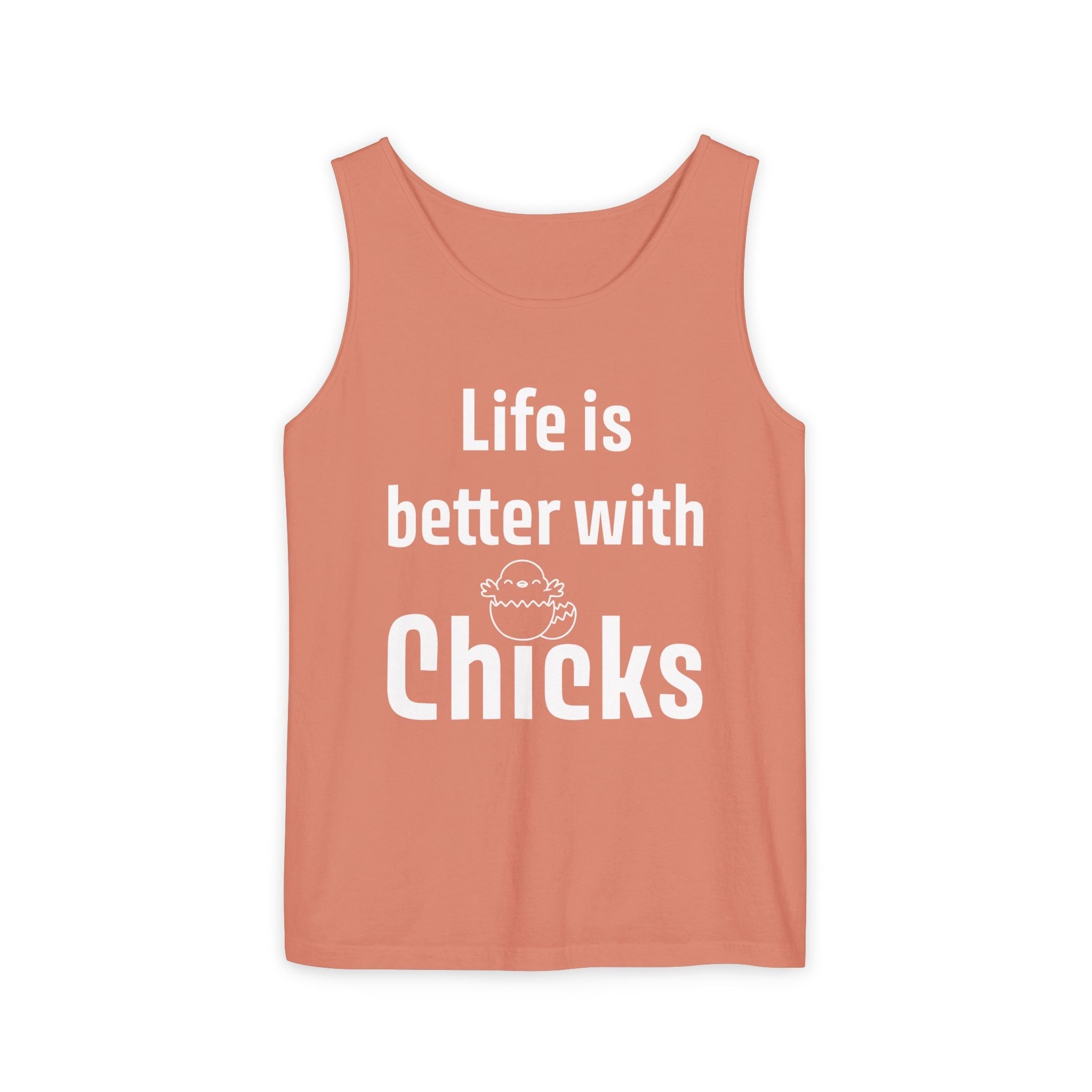 Homestead Men's Tank Top - Life Is Better With Chicks | Tank Top by atgodanddesigns
