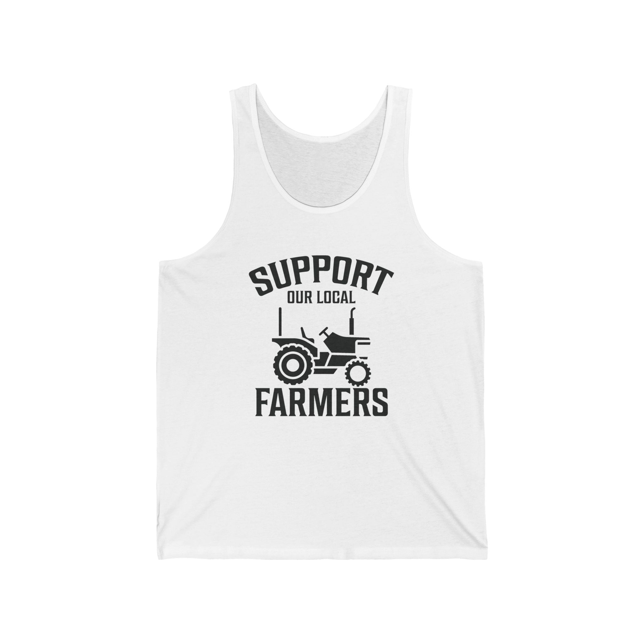 Homestead Men's Tank Top - Support Our Local Farmers | Tank Top by atgodanddesigns