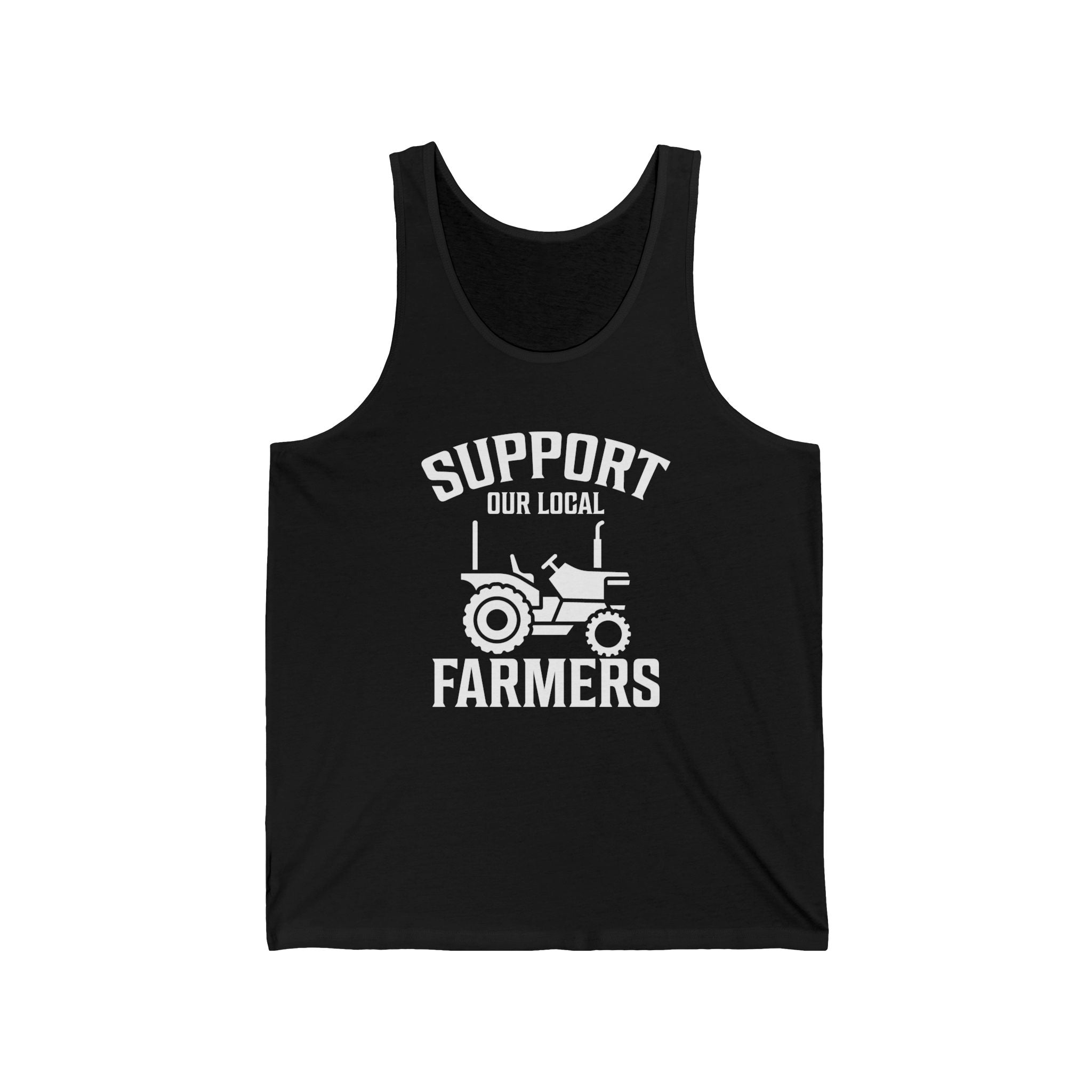 Homestead Men's Tank Top - Support Our Local Farmers | Tank Top by atgodanddesigns