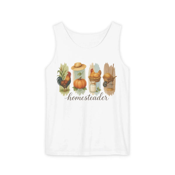 Homestead Women's Graphic Tank - Homesteader | Tank Top by atgodanddesigns