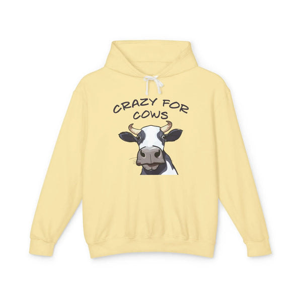 Homestead Women's Hooded Sweatshirt - Crazy For Cows | Hoodie by atgodanddesigns