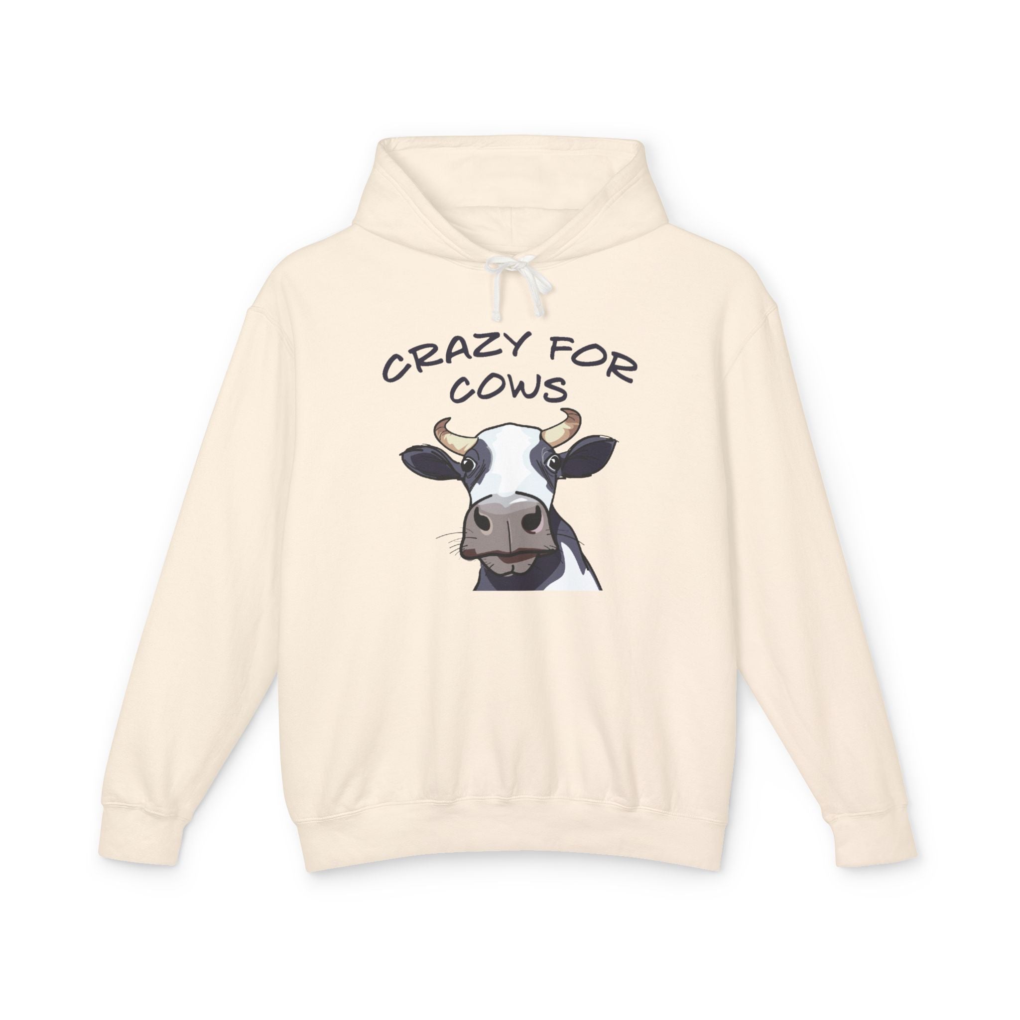 Homestead Women's Hooded Sweatshirt - Crazy For Cows | Hoodie by atgodanddesigns