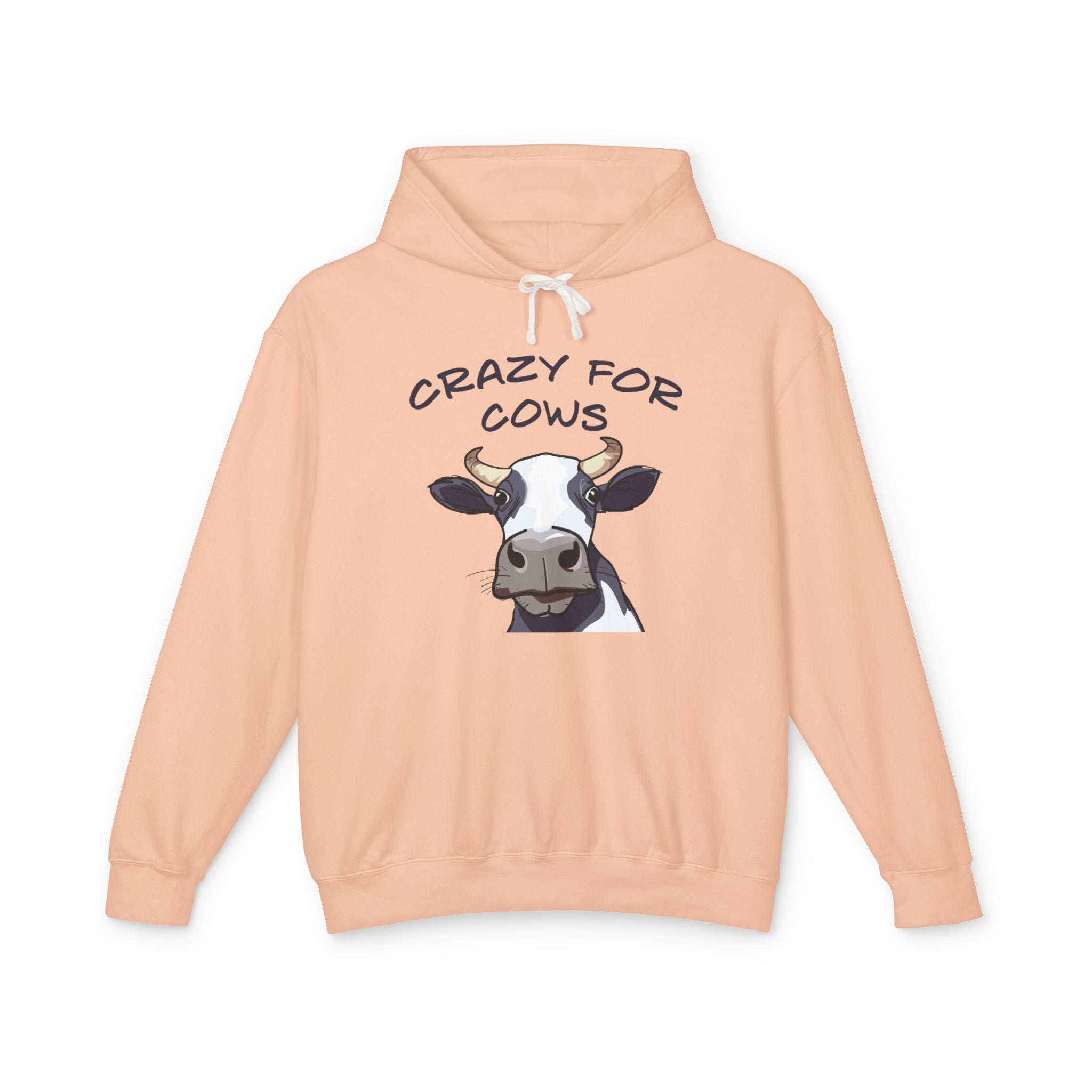 Homestead Women's Hooded Sweatshirt - Crazy For Cows | Hoodie by atgodanddesigns