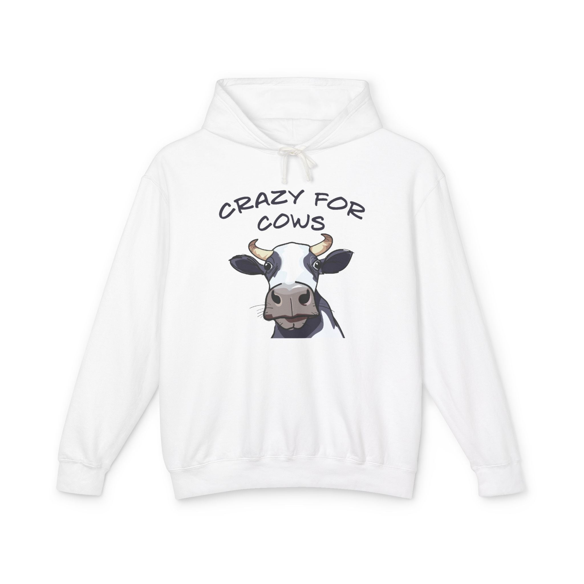 Homestead Women's Hooded Sweatshirt - Crazy For Cows | Hoodie by atgodanddesigns