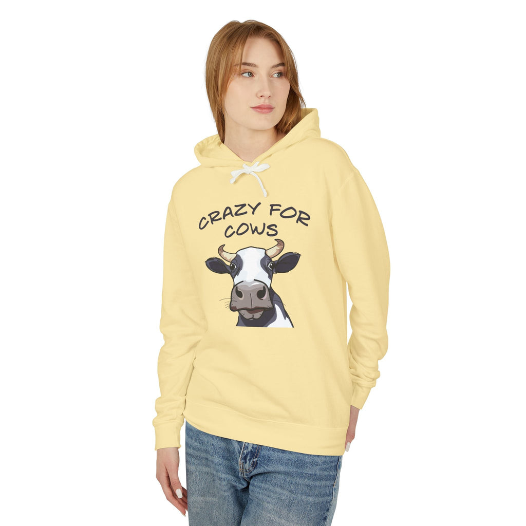 Homestead Women's Hooded Sweatshirt - Crazy For Cows | Hoodie by atgodanddesigns