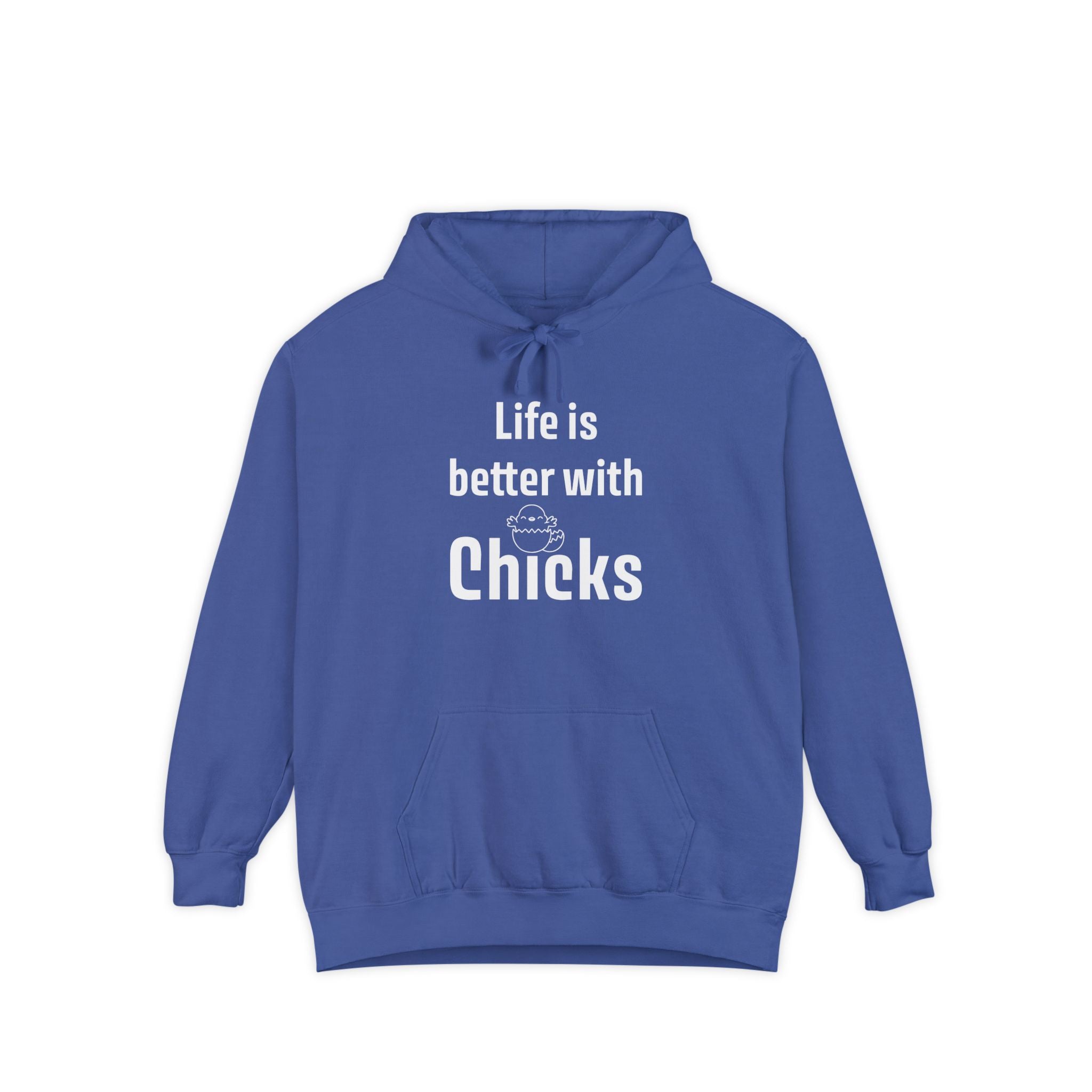 Homestead Women's Hoodie - Life Is Better With Chicks | Hoodie by atgodanddesigns