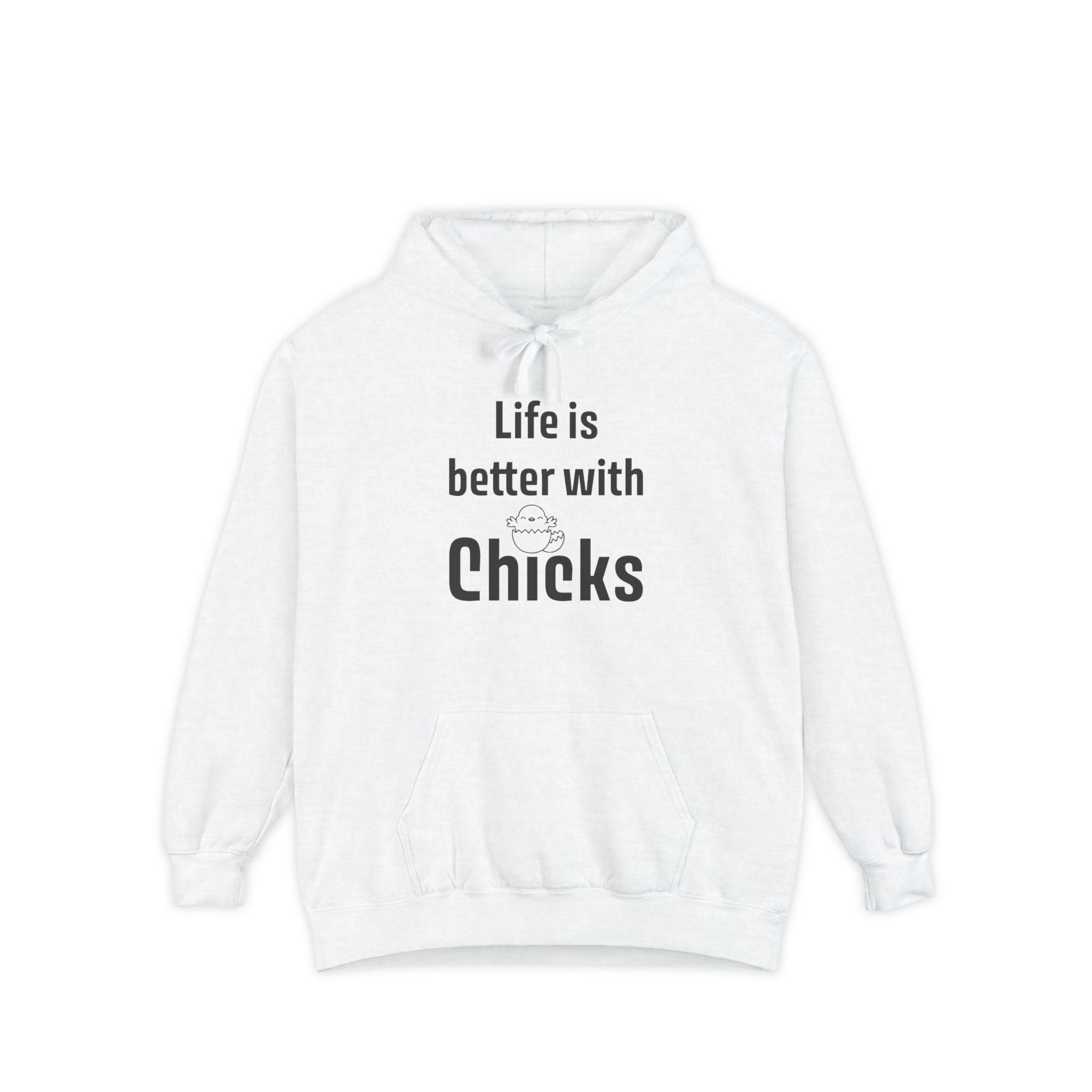 Homestead Women's Hoodie - Life Is Better With Chicks | Hoodie by atgodanddesigns