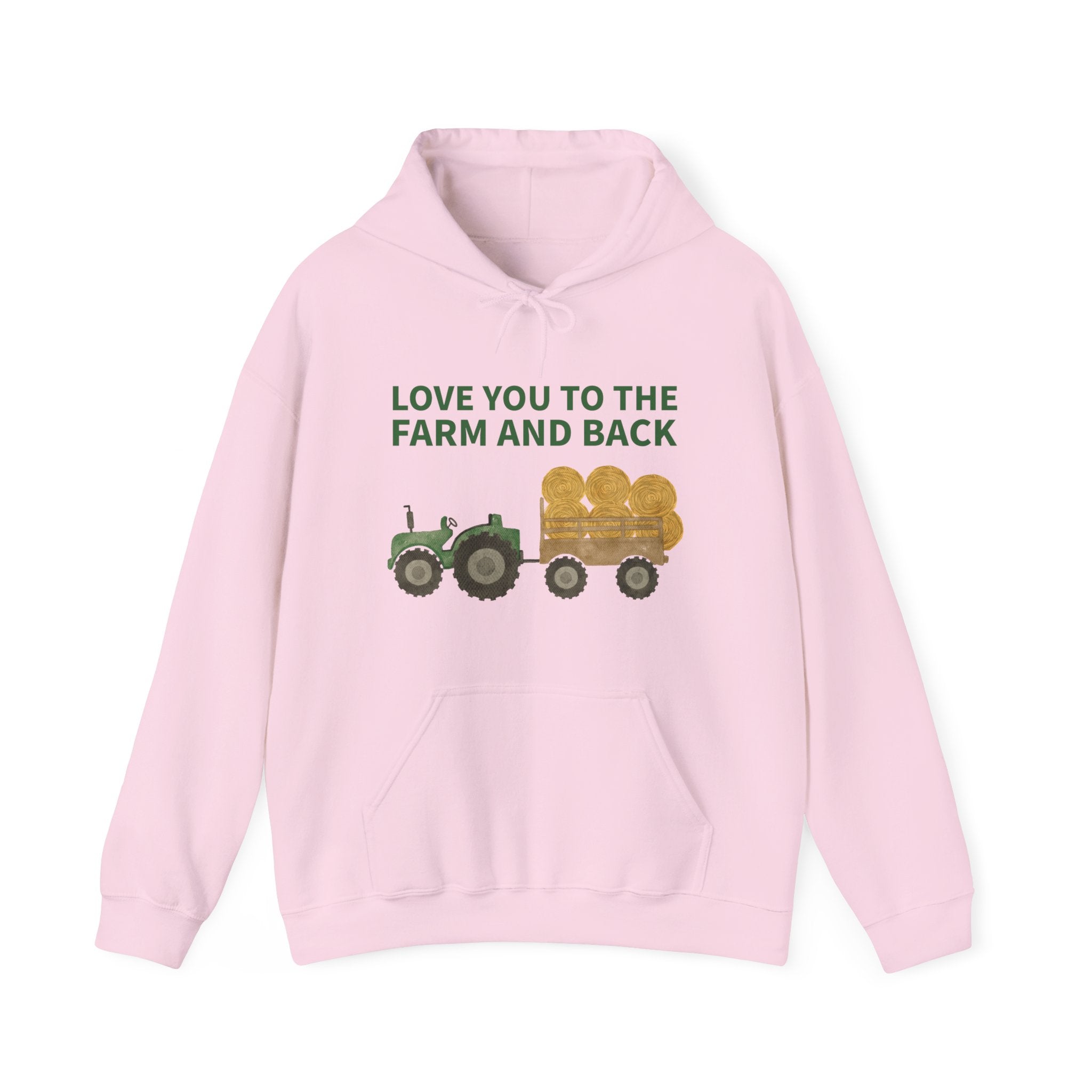 Homestead Women's Hoodie - Love You To The Farm And Back | Hoodie by atgodanddesigns