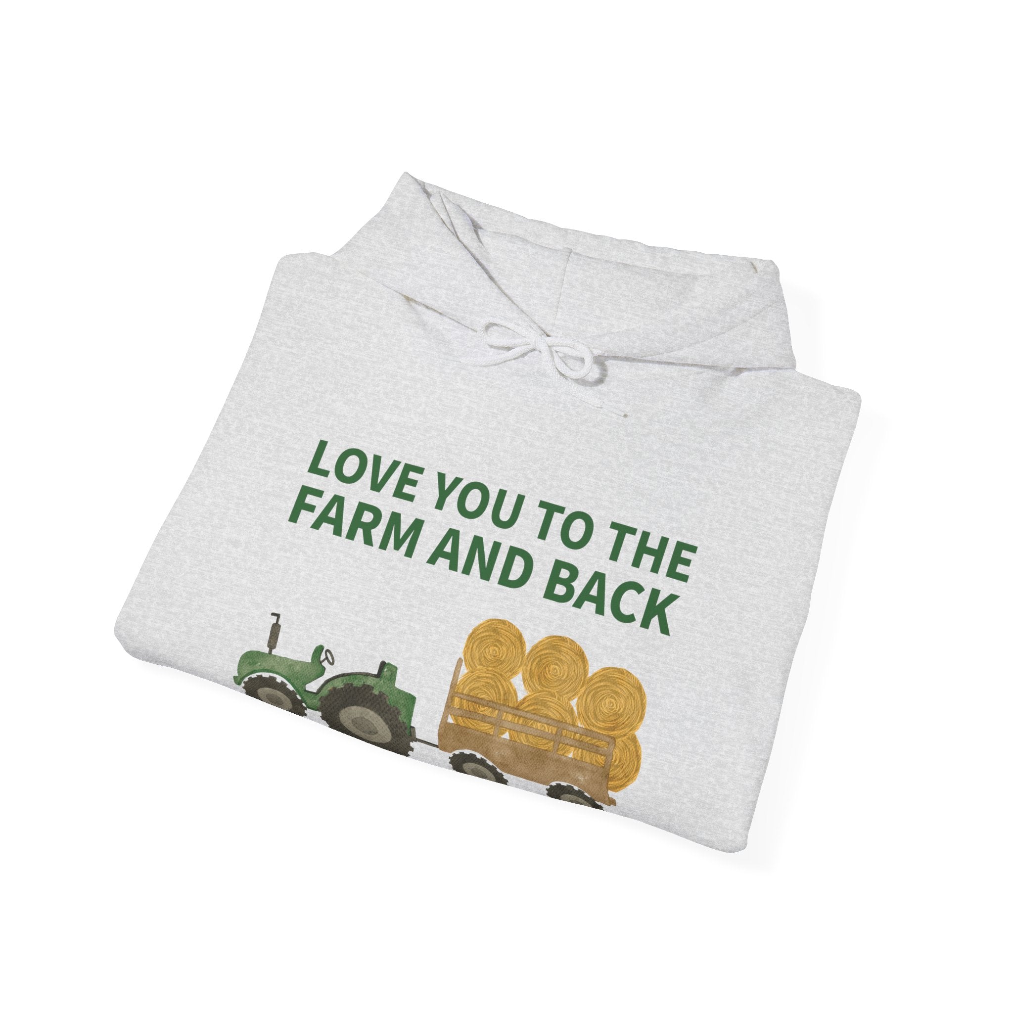 Homestead Women's Hoodie - Love You To The Farm And Back | Hoodie by atgodanddesigns