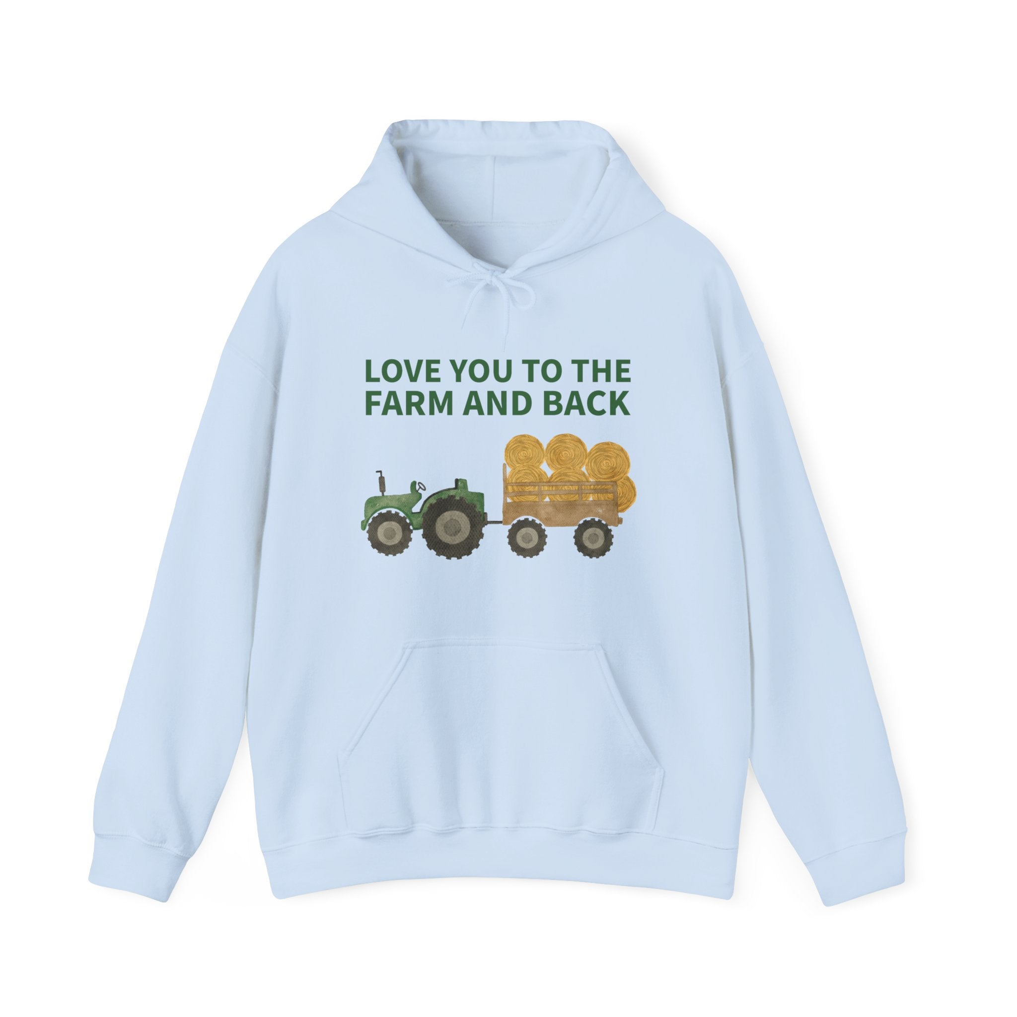 Homestead Women's Hoodie - Love You To The Farm And Back | Hoodie by atgodanddesigns