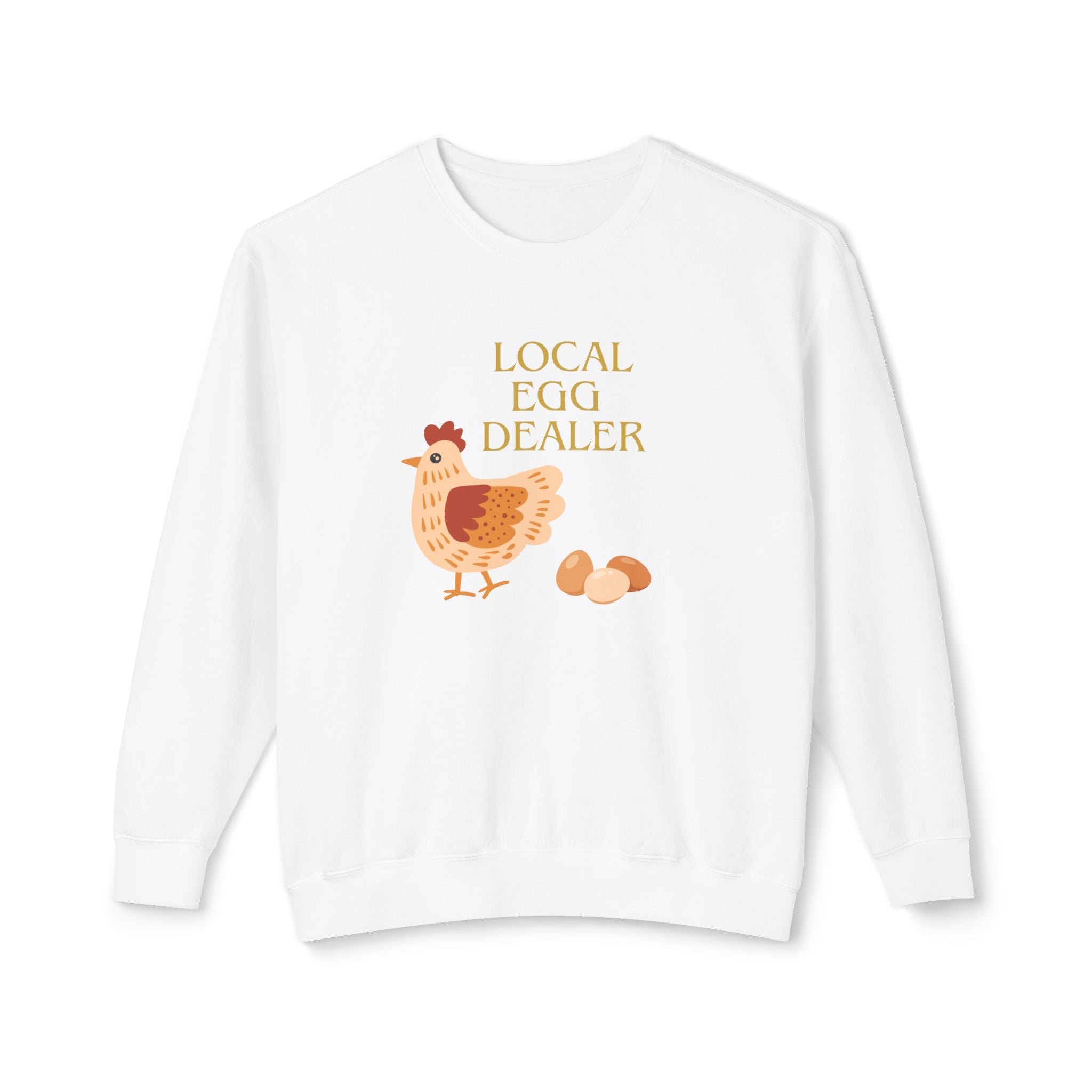 Homestead Women's Long Sleeve - Local Egg Dealer | Sweatshirt by atgodanddesigns