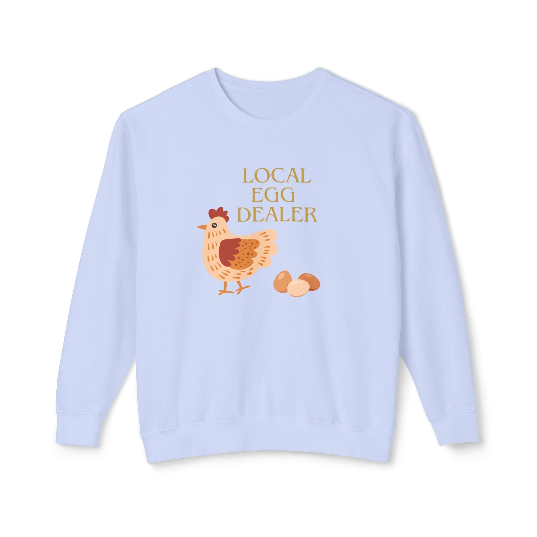 Homestead Women's Long Sleeve - Local Egg Dealer | Sweatshirt by atgodanddesigns