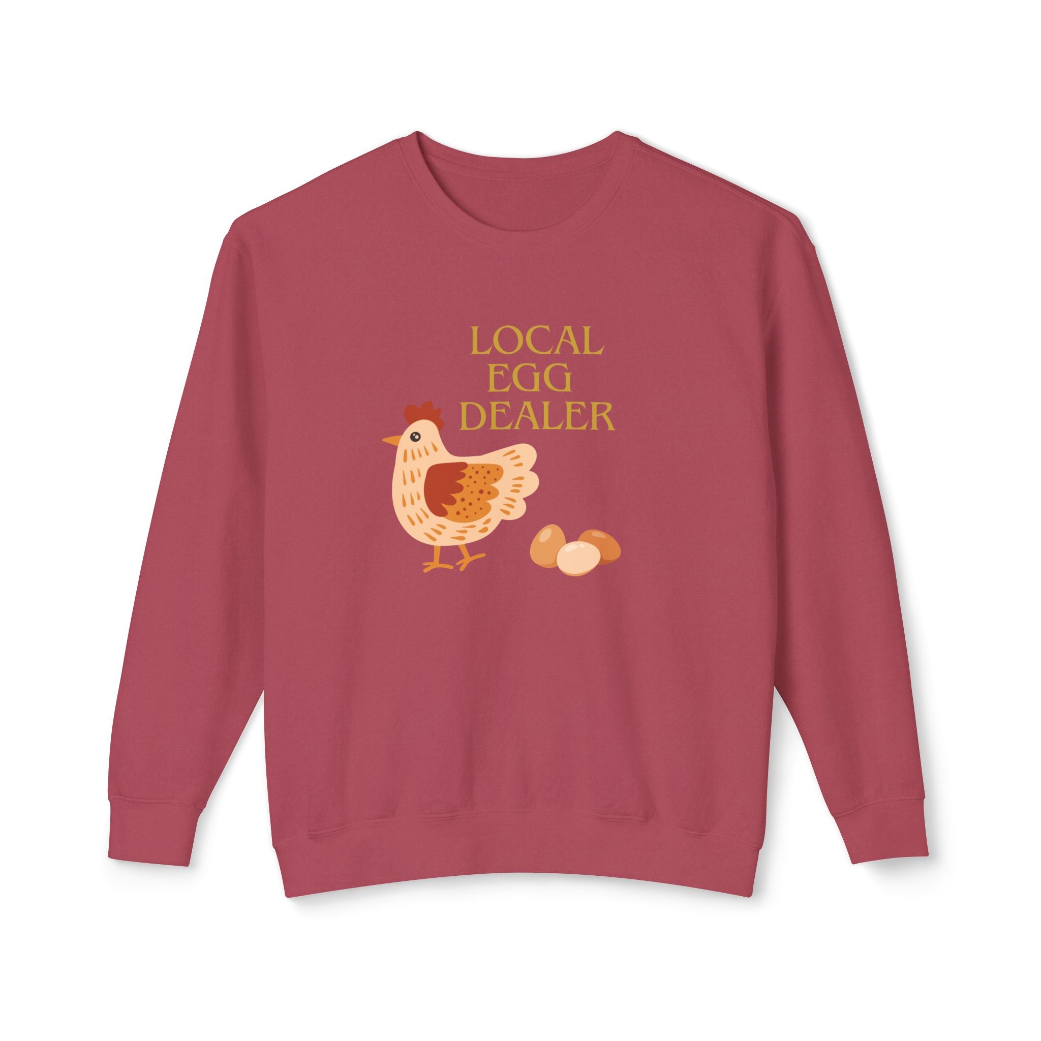 Homestead Women's Long Sleeve - Local Egg Dealer | Sweatshirt by atgodanddesigns