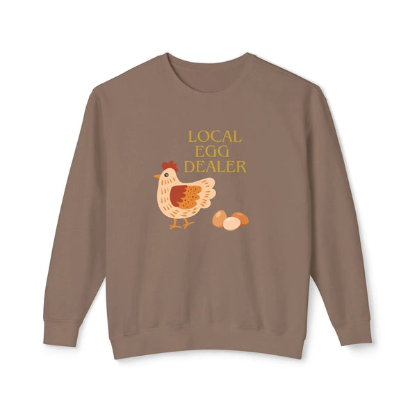 Homestead Women's Long Sleeve - Local Egg Dealer | Sweatshirt by atgodanddesigns