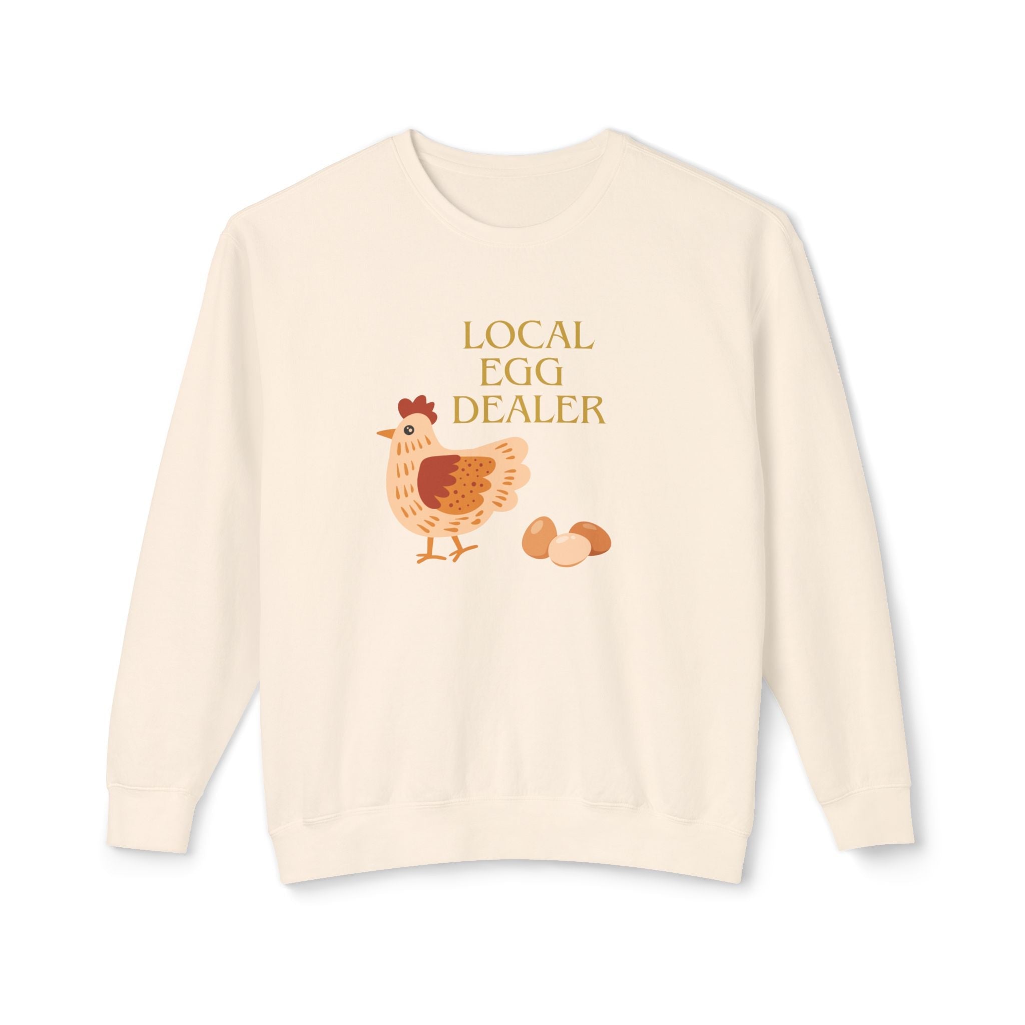 Homestead Women's Long Sleeve - Local Egg Dealer | Sweatshirt by atgodanddesigns