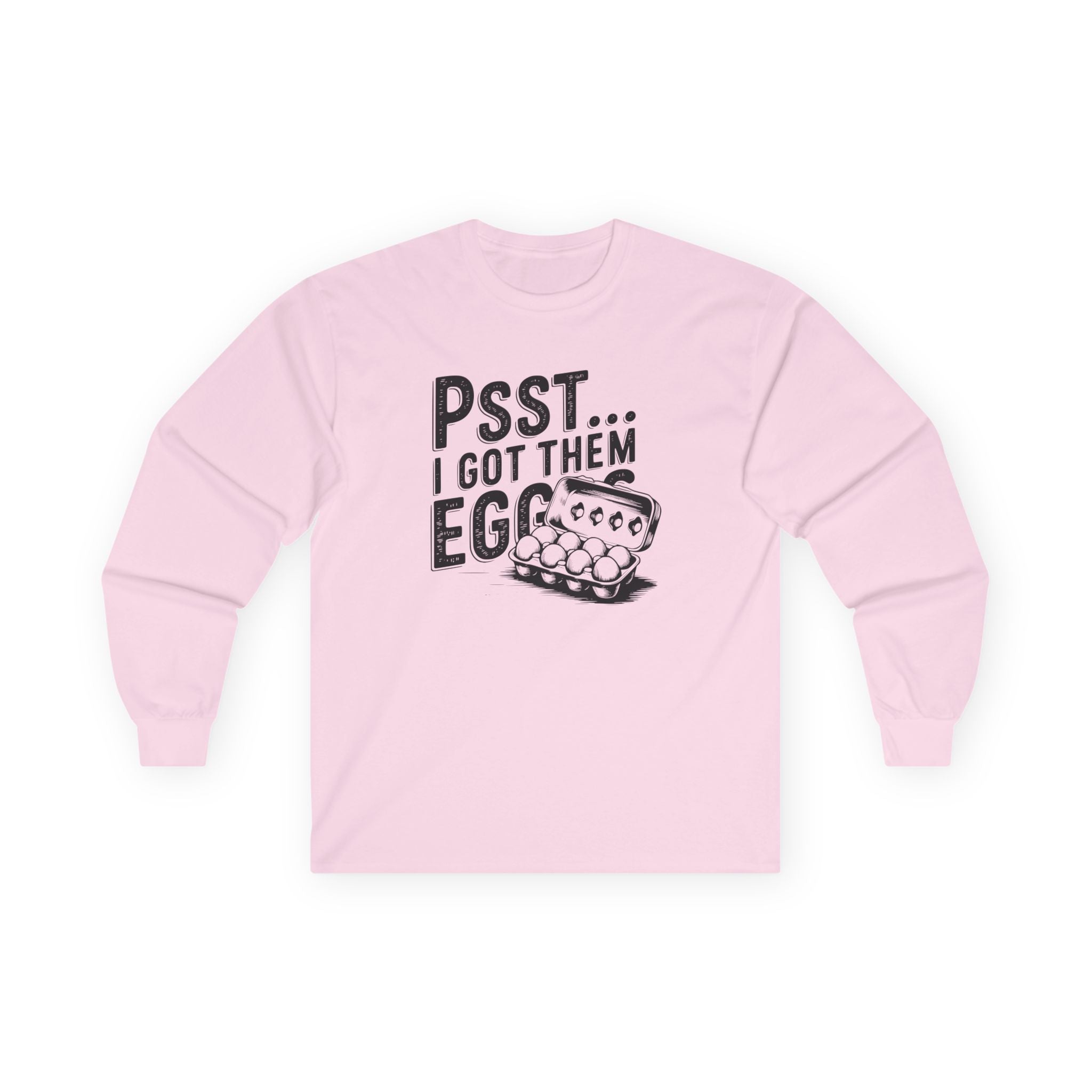 Homestead Women's Long Sleeve - Psst...I Got Them Eggs | Long - sleeve by atgodanddesigns