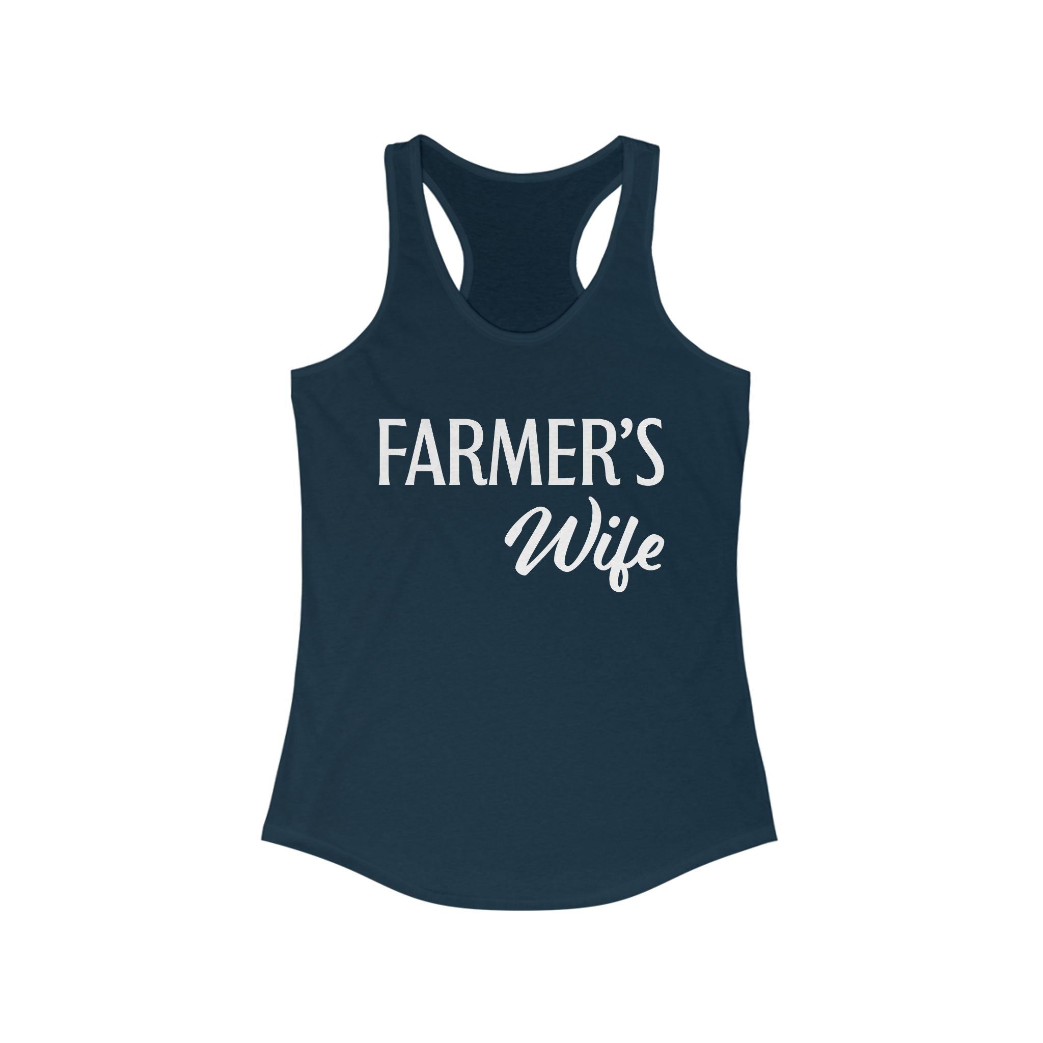 Homestead Women's Racerback Tank - Farmers Wife | Tank Top by atgodanddesigns