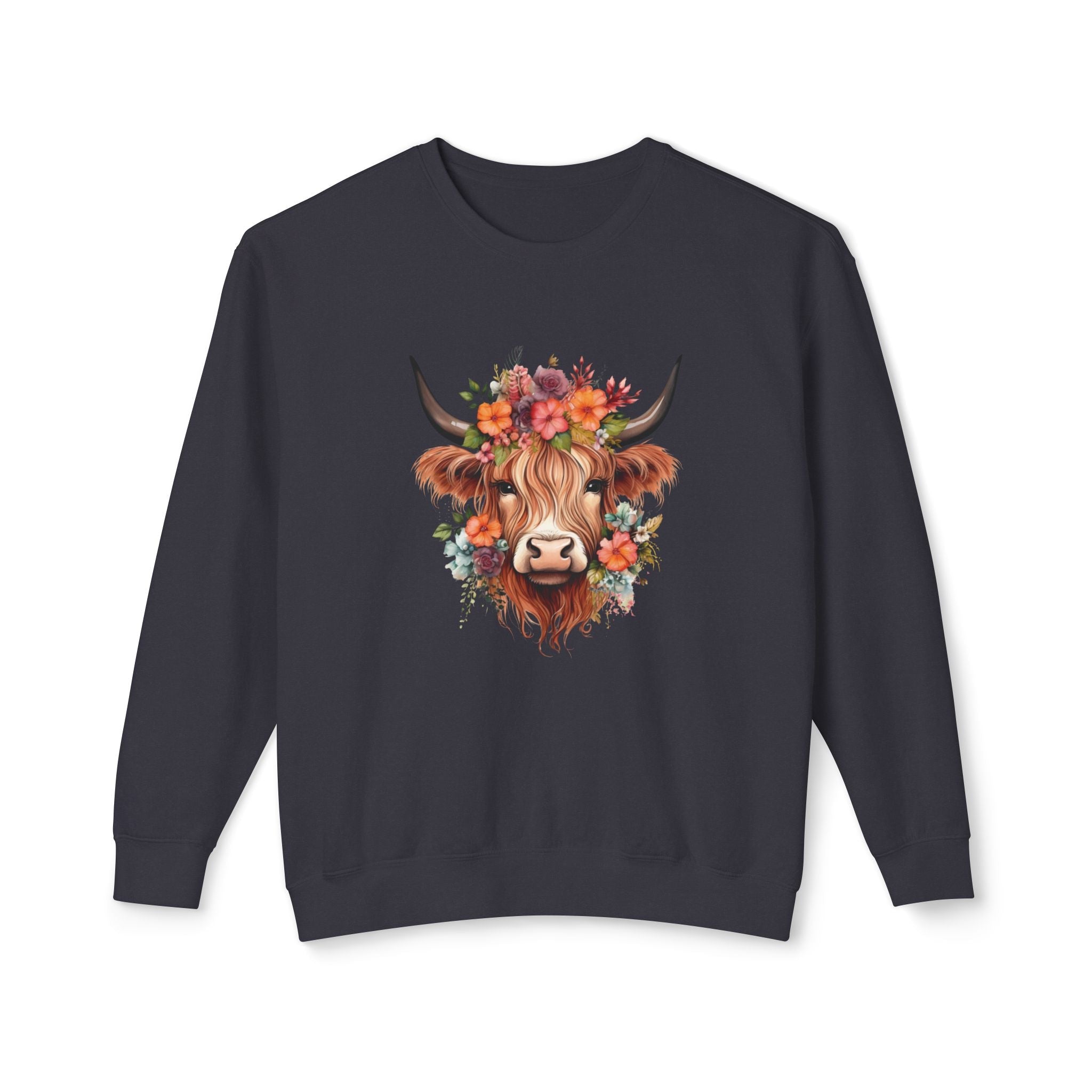 Homestead Women's Sweatshirt - Cow | Sweatshirt by atgodanddesigns