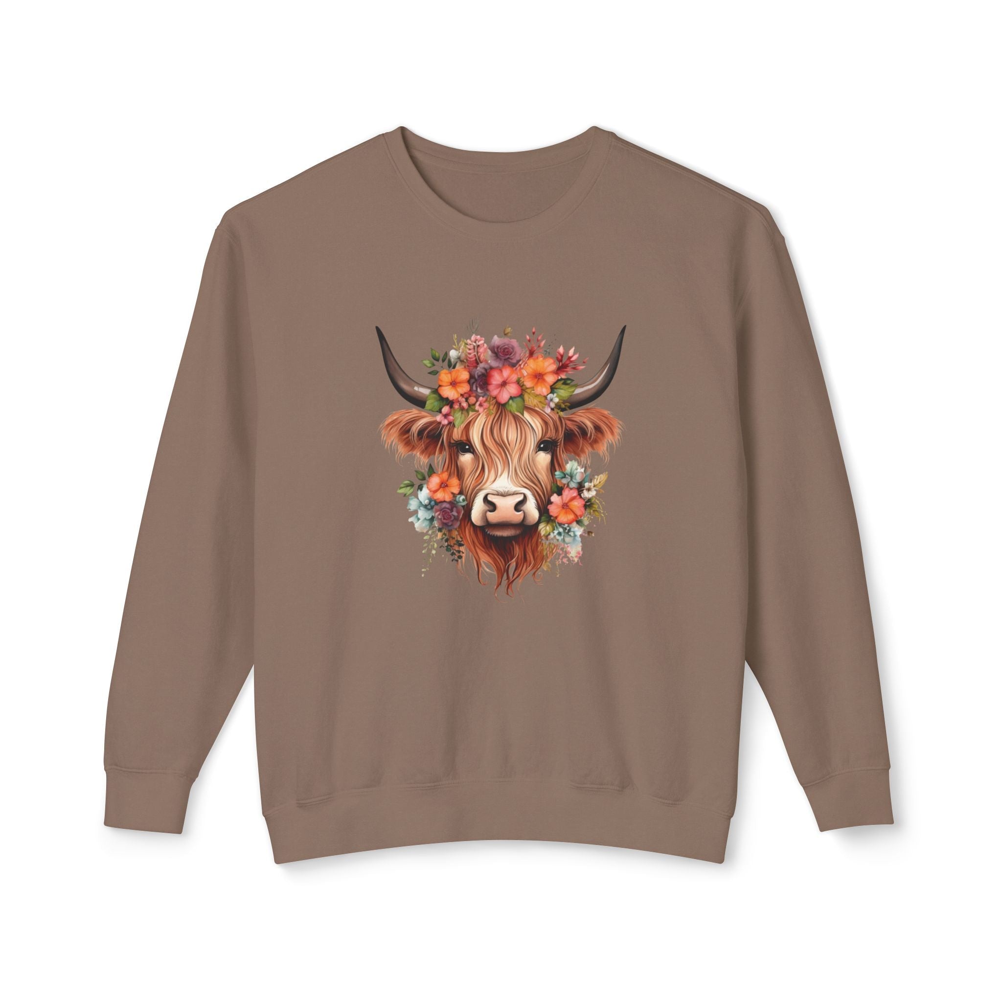 Homestead Women's Sweatshirt - Cow | Sweatshirt by atgodanddesigns