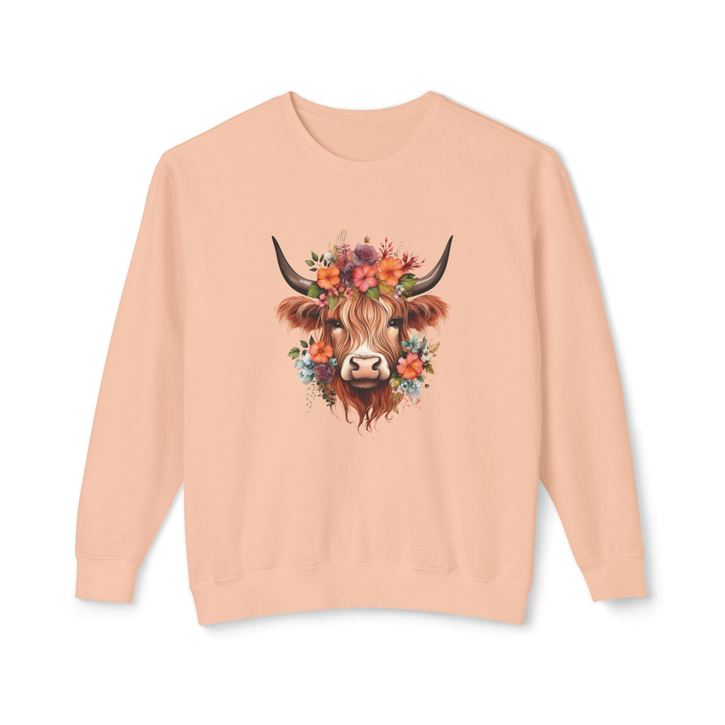 Homestead Women's Sweatshirt - Cow | Sweatshirt by atgodanddesigns