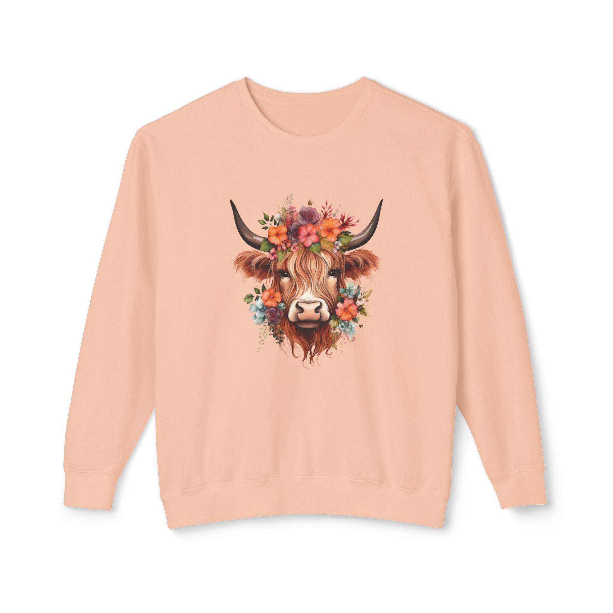 Homestead Women's Sweatshirt - Cow | Sweatshirt by atgodanddesigns