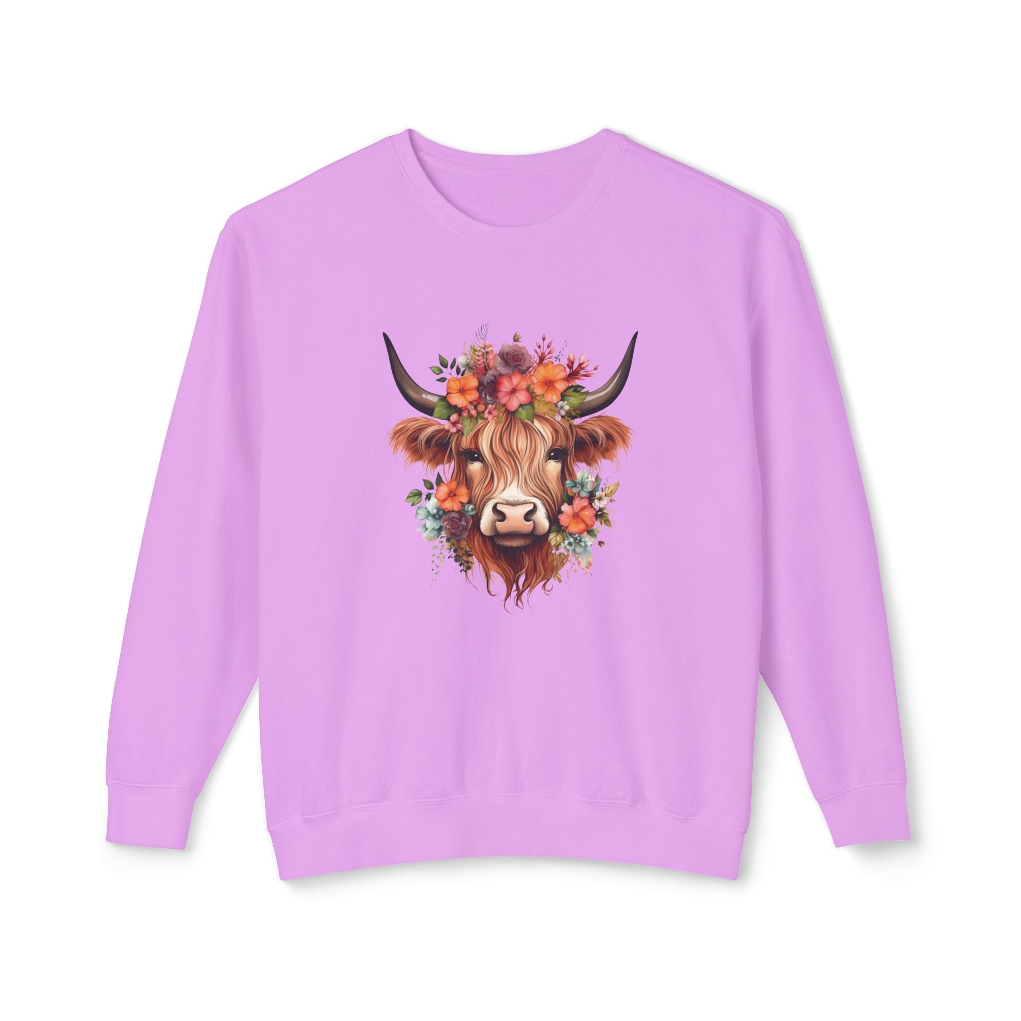 Homestead Women's Sweatshirt - Cow | Sweatshirt by atgodanddesigns