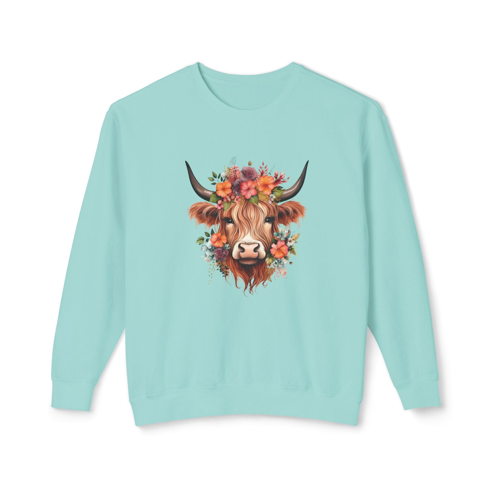 Homestead Women's Sweatshirt - Cow | Sweatshirt by atgodanddesigns