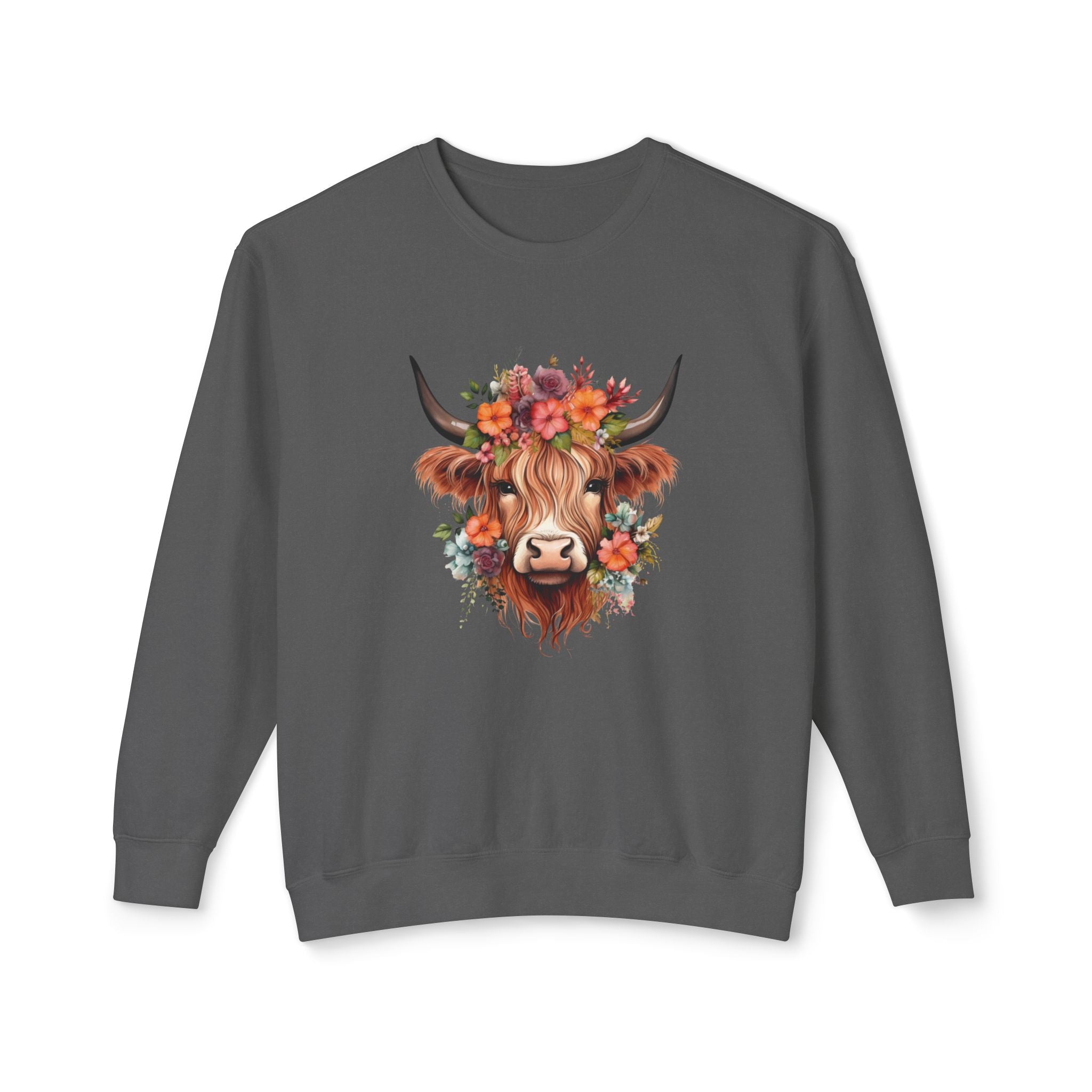 Homestead Women's Sweatshirt - Cow | Sweatshirt by atgodanddesigns