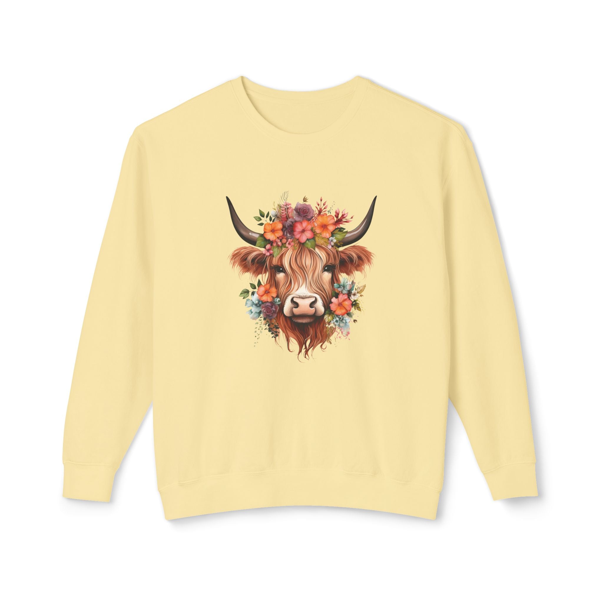 Homestead Women's Sweatshirt - Cow | Sweatshirt by atgodanddesigns