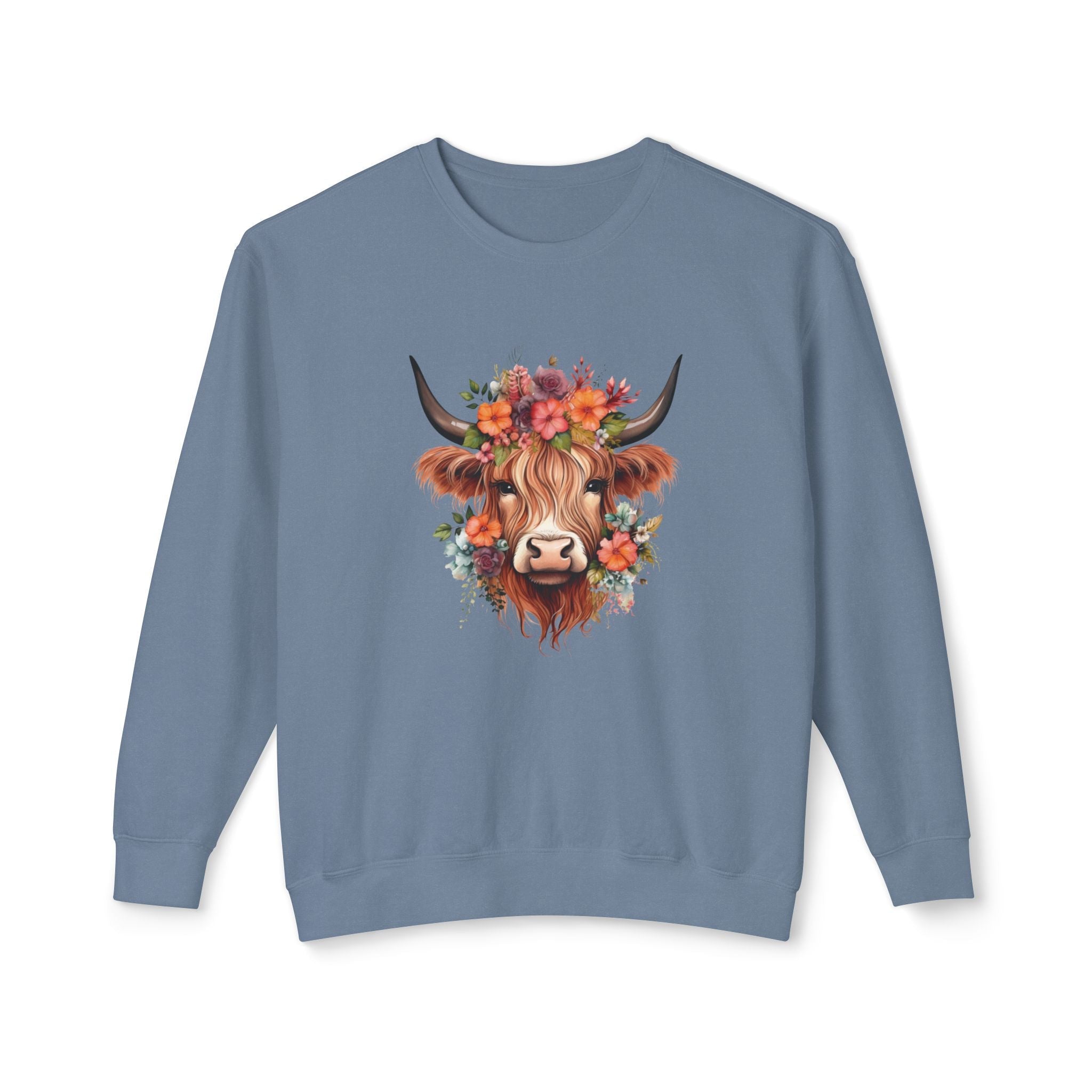 Homestead Women's Sweatshirt - Cow | Sweatshirt by atgodanddesigns