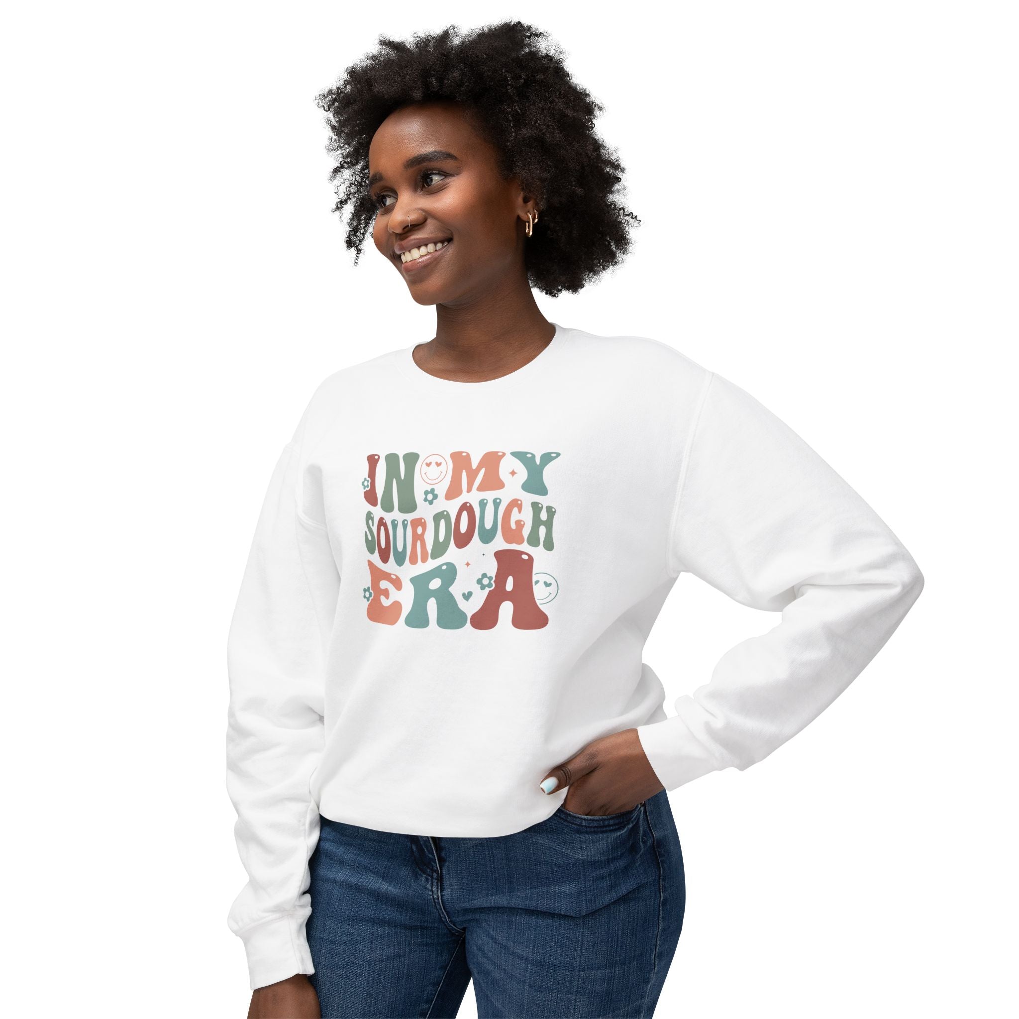 Homestead Women's Sweatshirt - In My Sourdough Era | Sweatshirt by atgodanddesigns