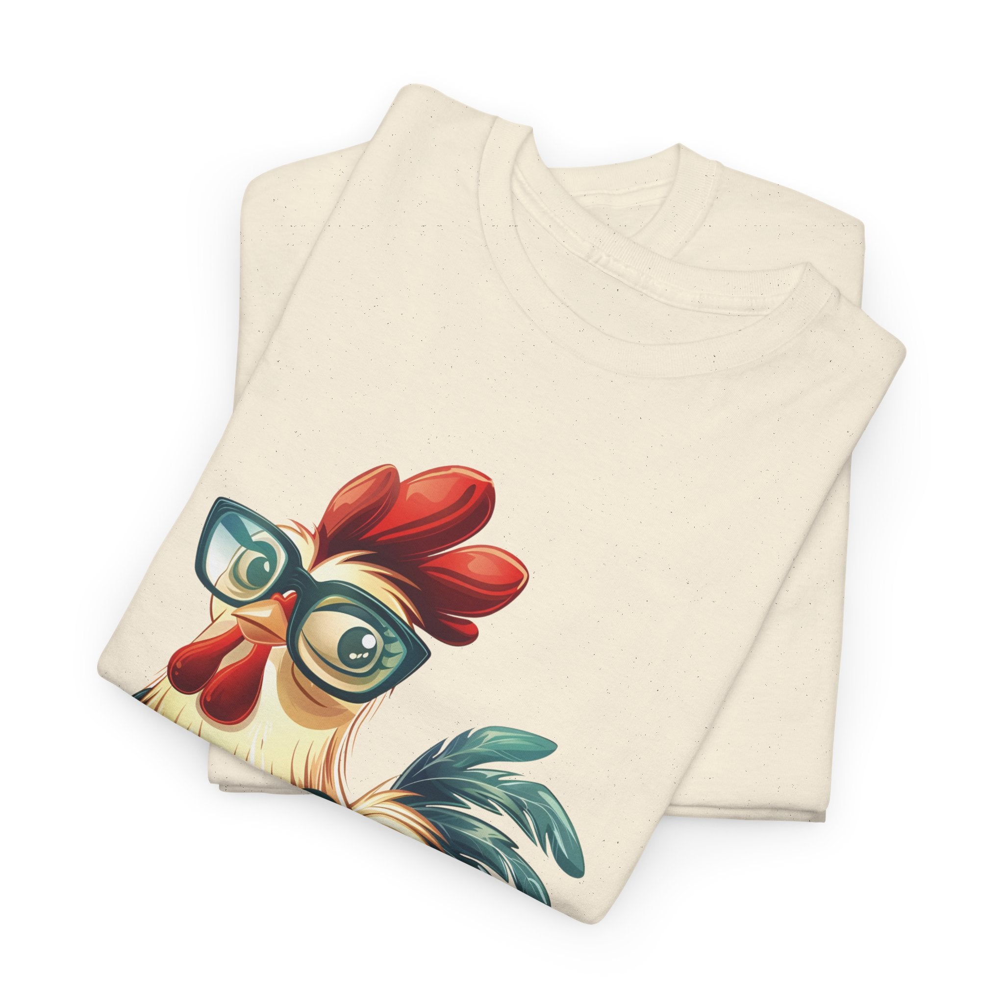 Homestead Women's T-Shirt - Chicken With Glasses | T-Shirt by atgodanddesigns