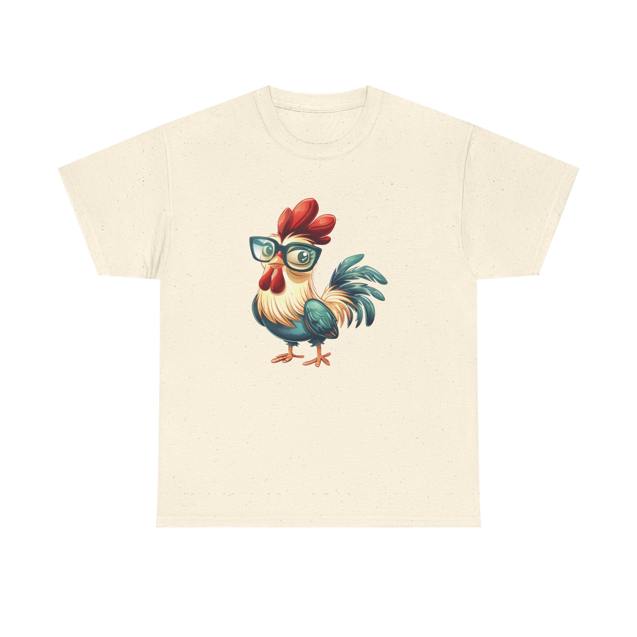 Homestead Women's T-Shirt - Chicken With Glasses | T-Shirt by atgodanddesigns