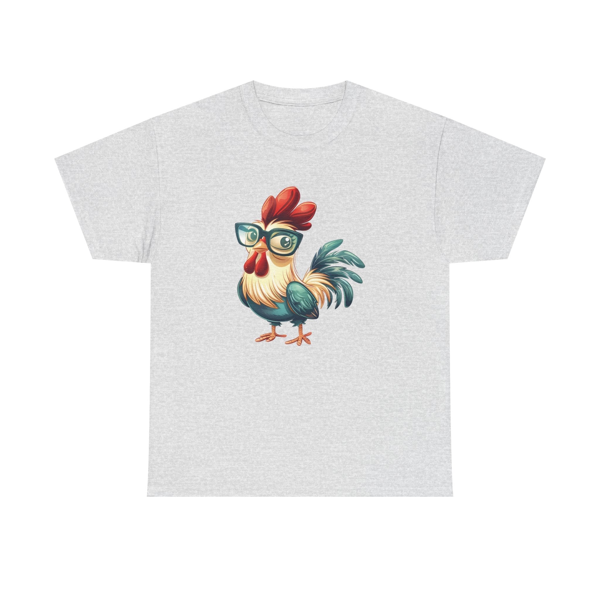 Homestead Women's T-Shirt - Chicken With Glasses | T-Shirt by atgodanddesigns