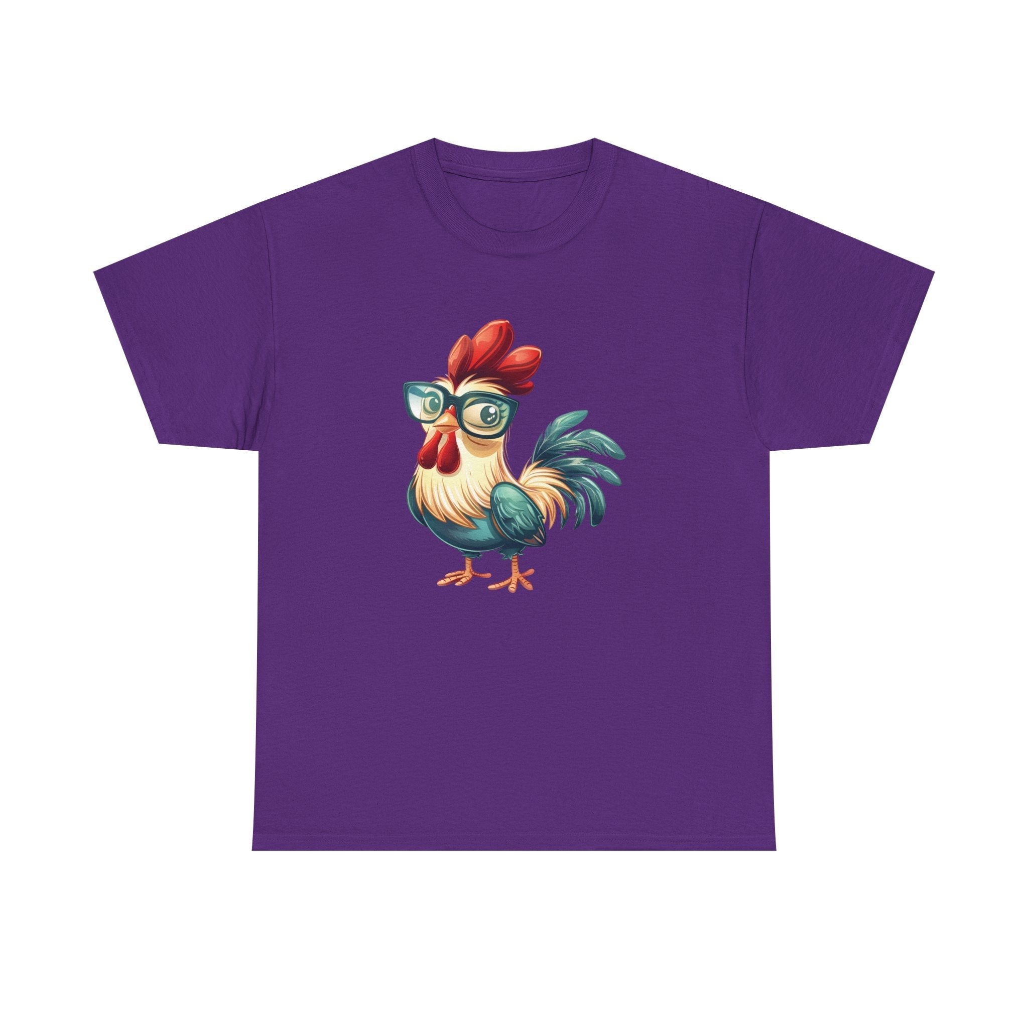 Homestead Women's T-Shirt - Chicken With Glasses | T-Shirt by atgodanddesigns