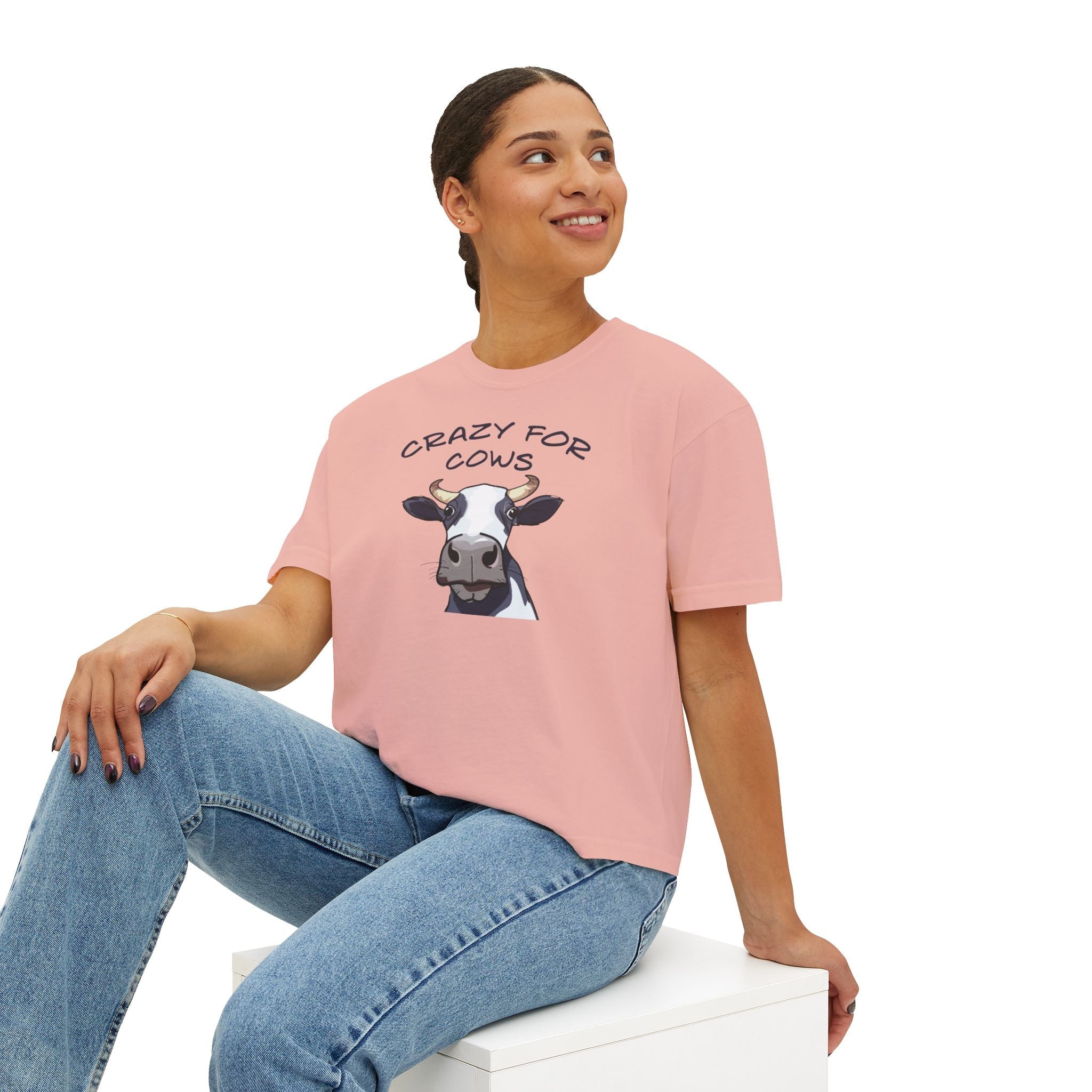 Homestead Women's T-Shirt - Crazy For Cows | T-Shirt by atgodanddesigns