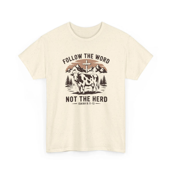 Homestead Women's T-Shirt - Follow The Word Not The Herd | T-Shirt by atgodanddesigns
