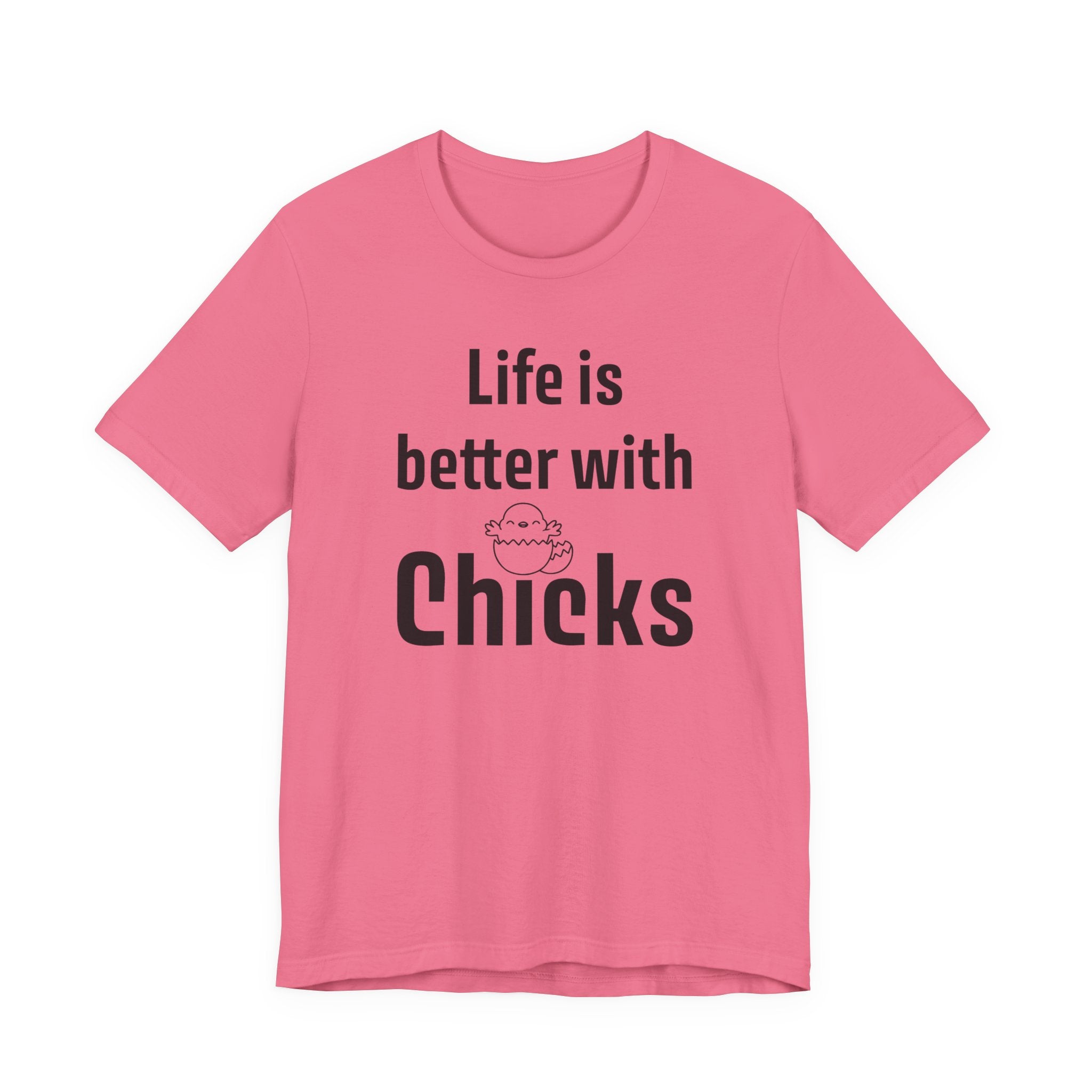 Homestead Women's T-Shirt - Life is better with chicks | T-Shirt by atgodanddesigns